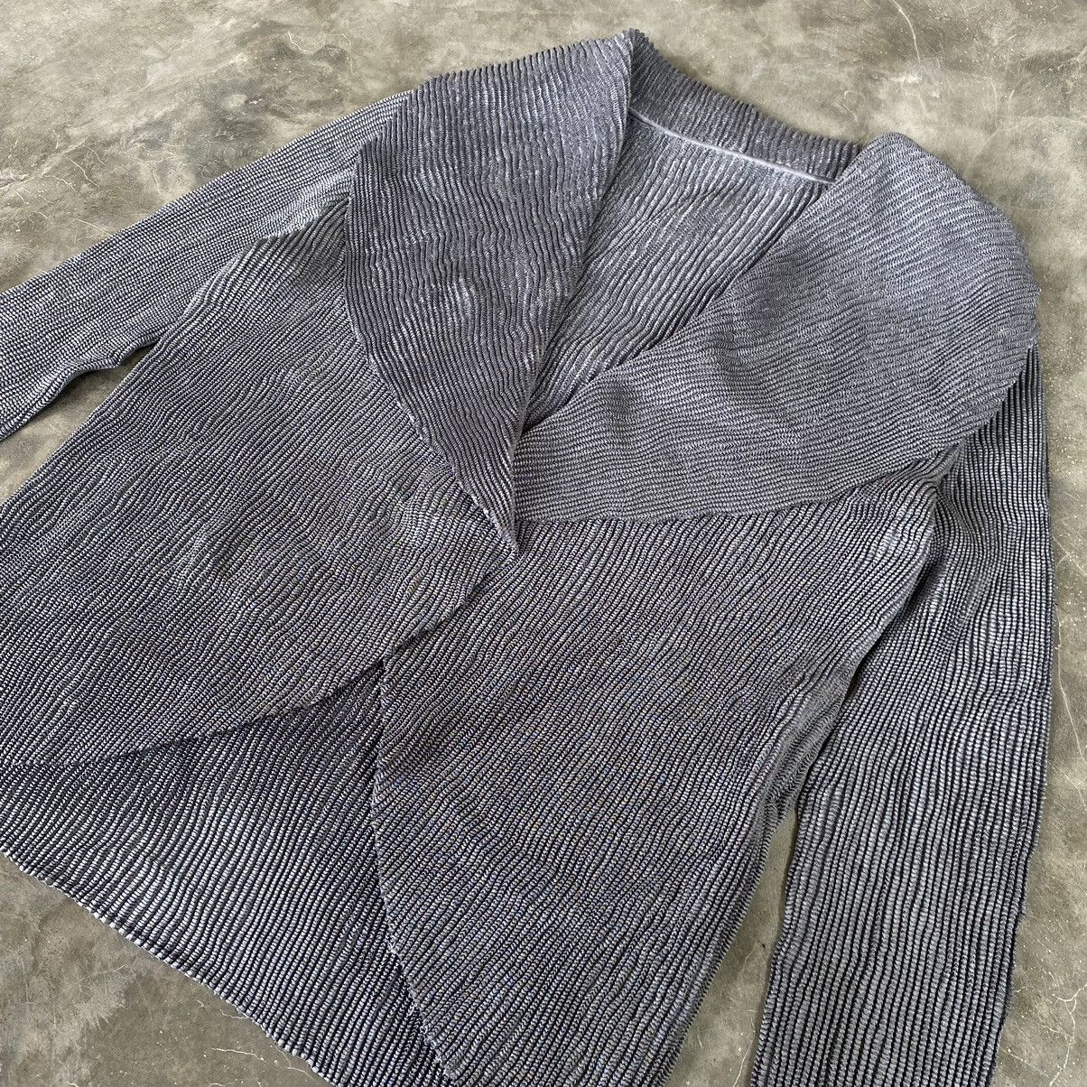 Issey Miyake Spechio Pleats Cardigan Size M / US 6-8 / IT 42-44 - 3 Thumbnail