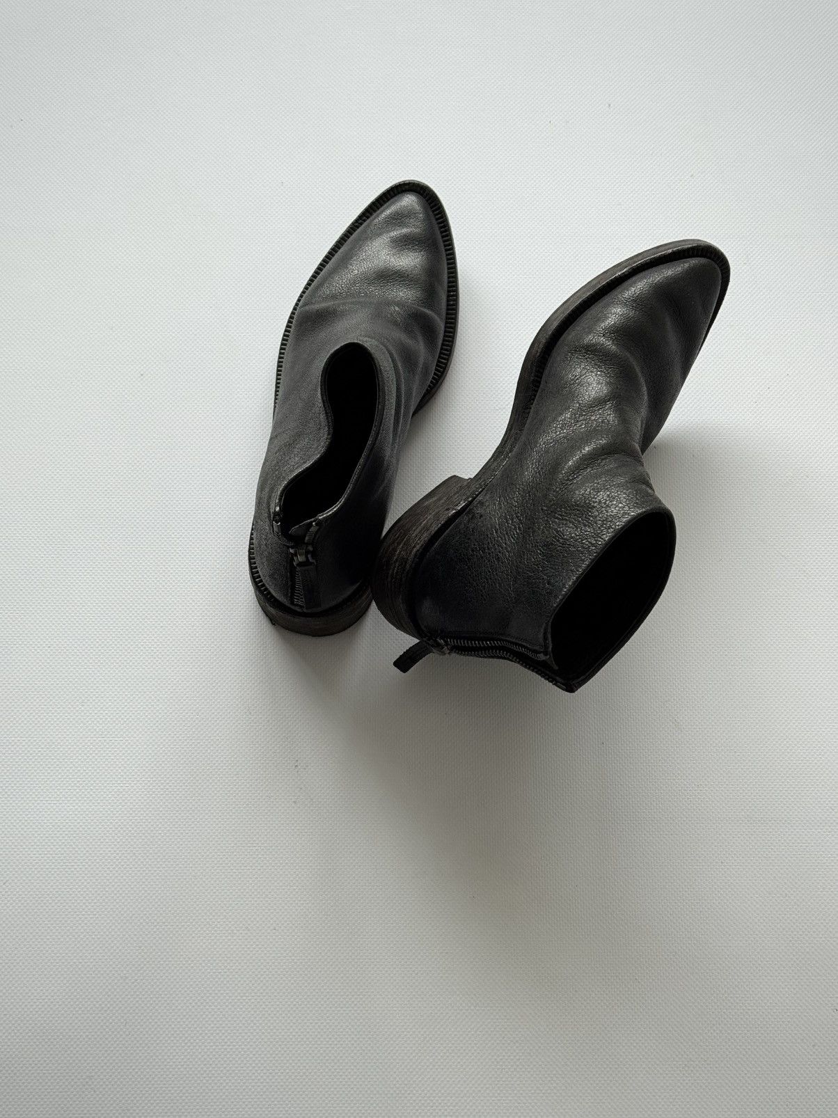 Marsell Marsèll Women's 'Back Zip' Leather Ankle Boots Size US 6 / IT 36 - 1 Thumbnail