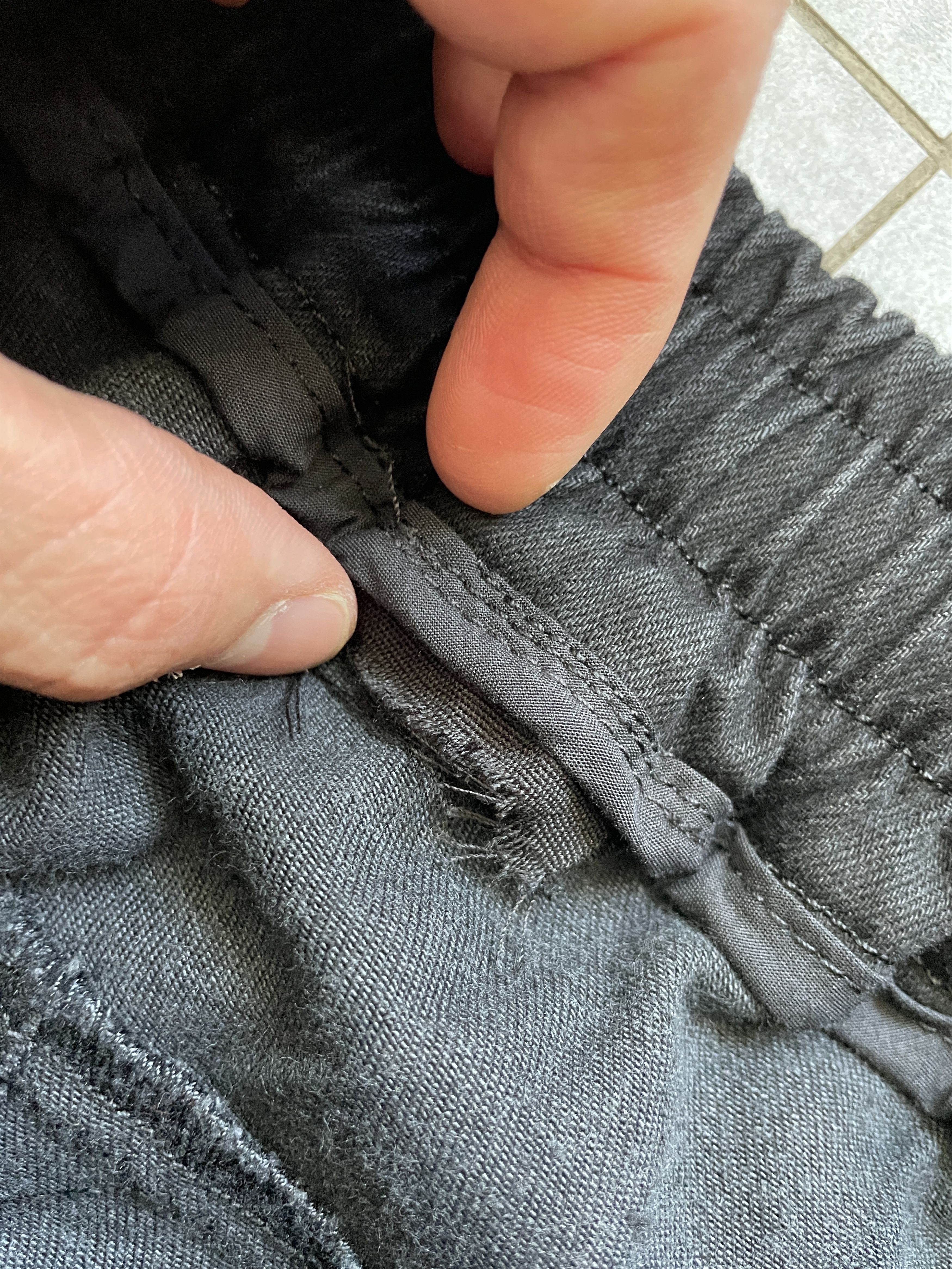 Thom Krom BLACK THOM KROM MT87 DROPPED CROTCH RICK OWENS TYPE PANTS Size US 32 / EU 48 - 5 Thumbnail