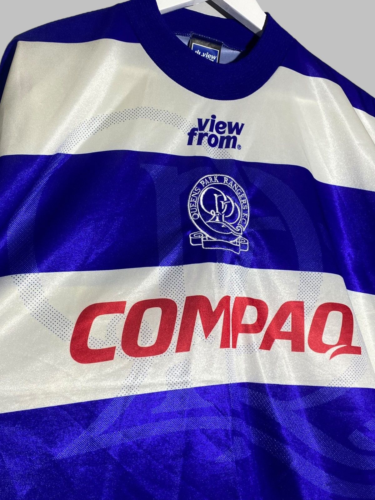 Vintage Vintage View From Queens Park Rangers 1995/96 Football Shirt Size US L / EU 52-54 / 3 - 5 Thumbnail