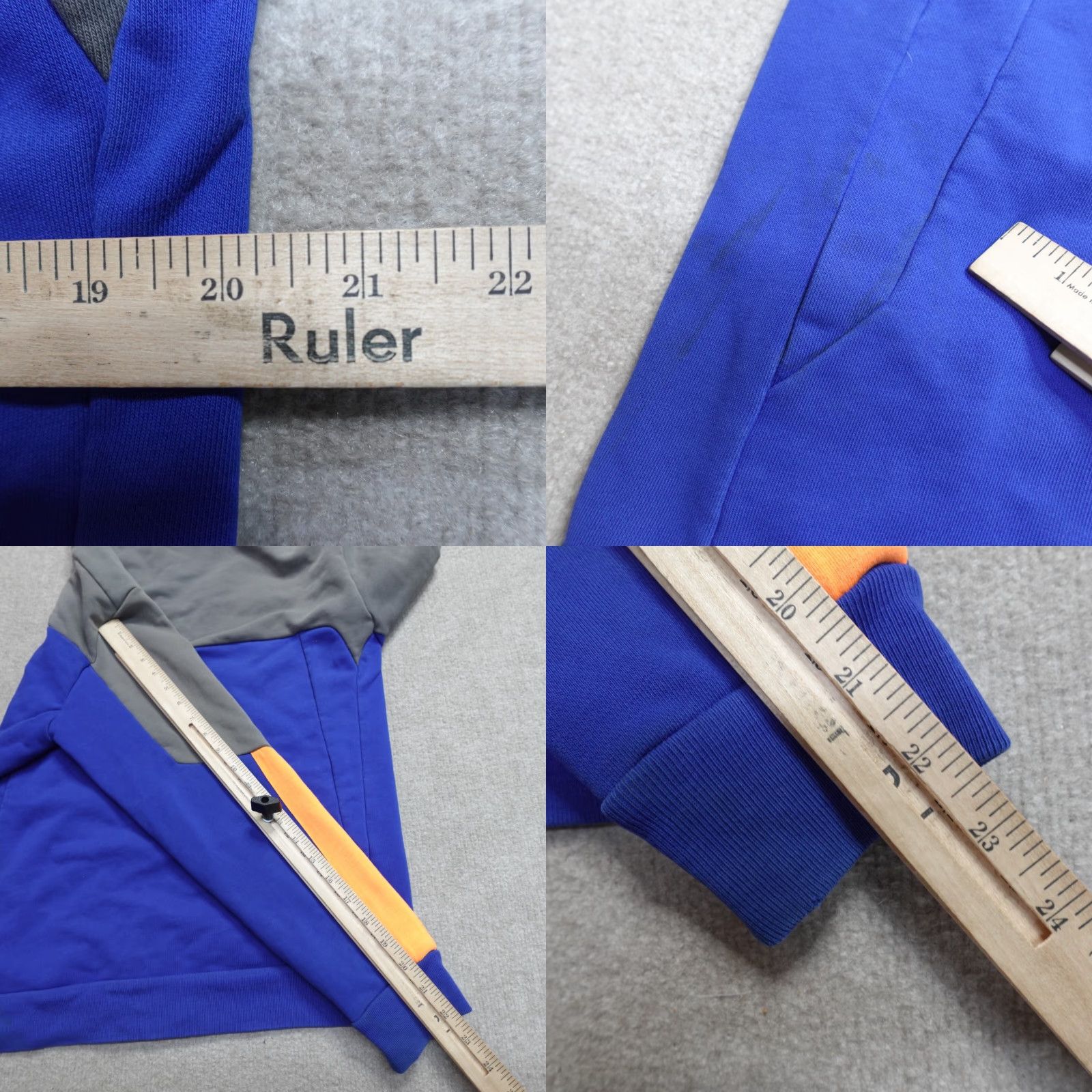 Vintage Polo Sport Hoodie Solid Full Zip Shirt Men S Blue Size US S / EU 44-46 / 1 - 8 Thumbnail