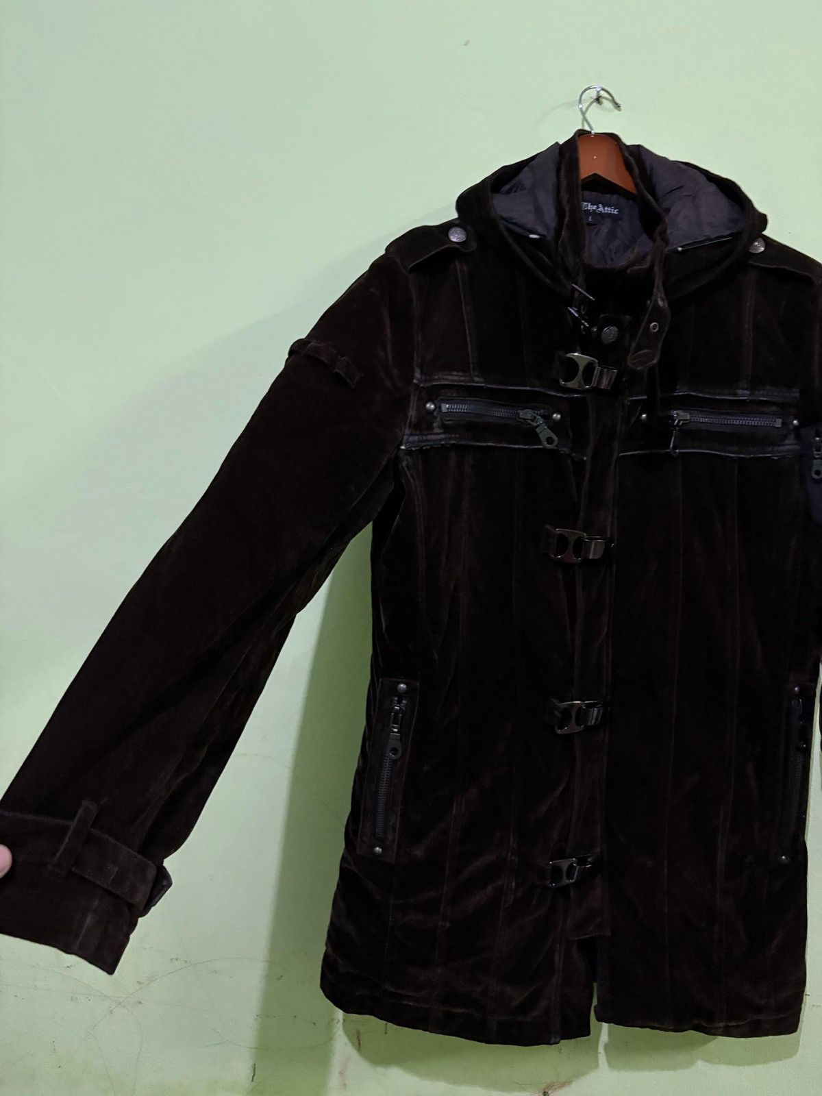 If Six Was Nine Rare In The Attic Velvet Parka Jacket Inspired LGB Size US L / EU 52-54 / 3 - 2 Thumbnail