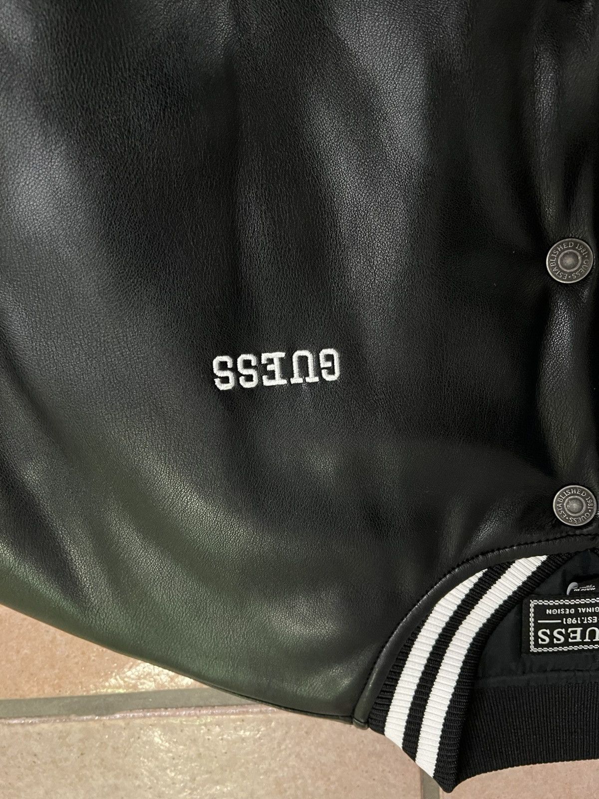 Guess Guess Leather Bomber Size US S / EU 44-46 / 1 - 3 Thumbnail