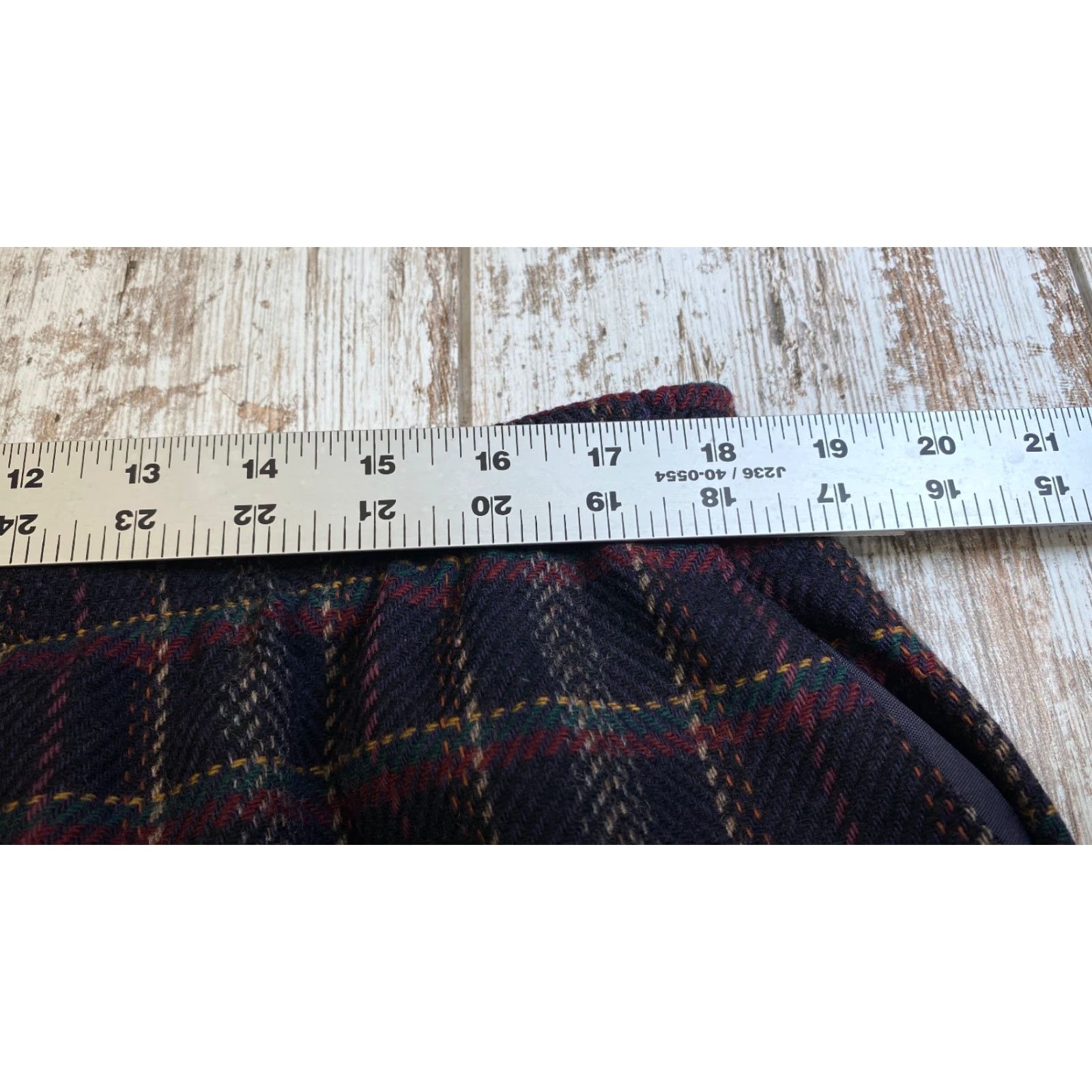Vintage VINTAGE Alfred Dunner Pants Mens 36 100% Wool Blue Plaid Pleated Lined Golf 7366 Size US 36 / EU 52 - 7 Thumbnail