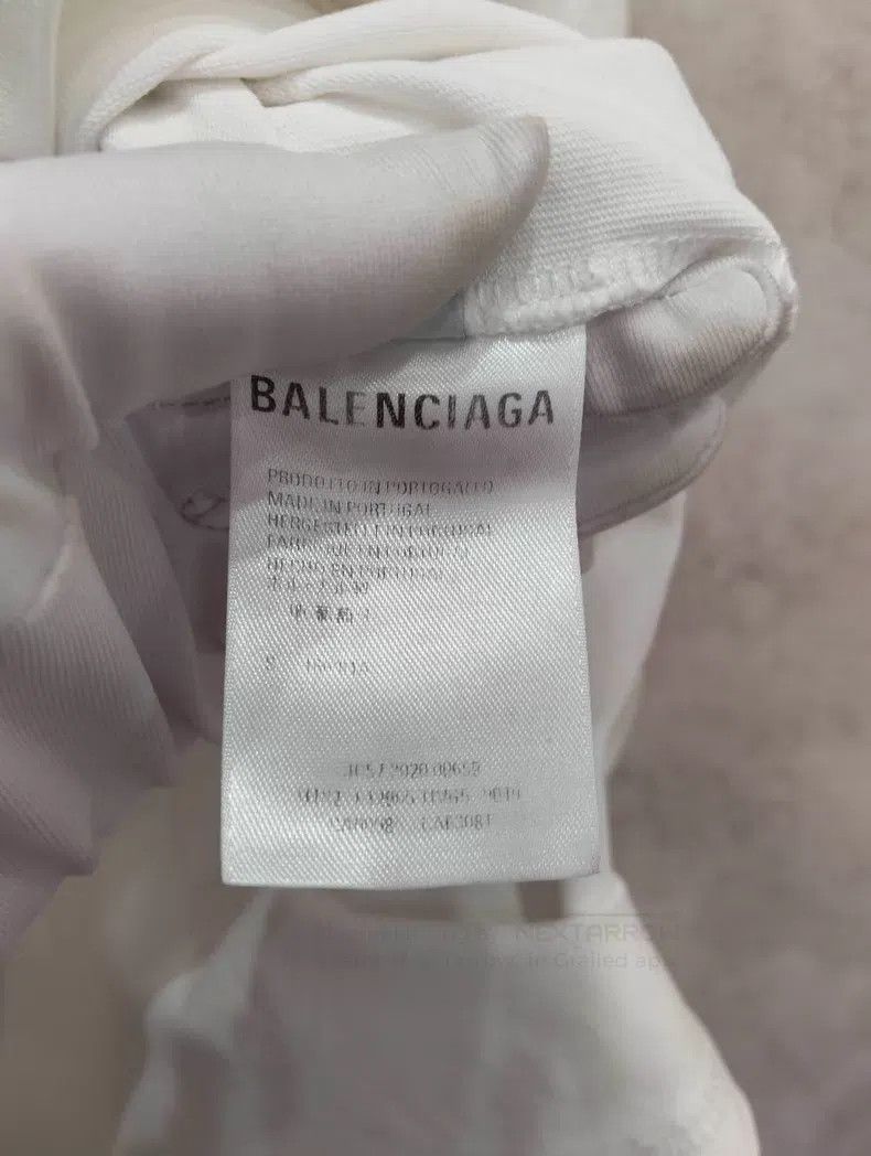 Balenciaga Balenciaga White short-sleeve T-shirt Size US S / EU 44-46 / 1 - 5 Thumbnail