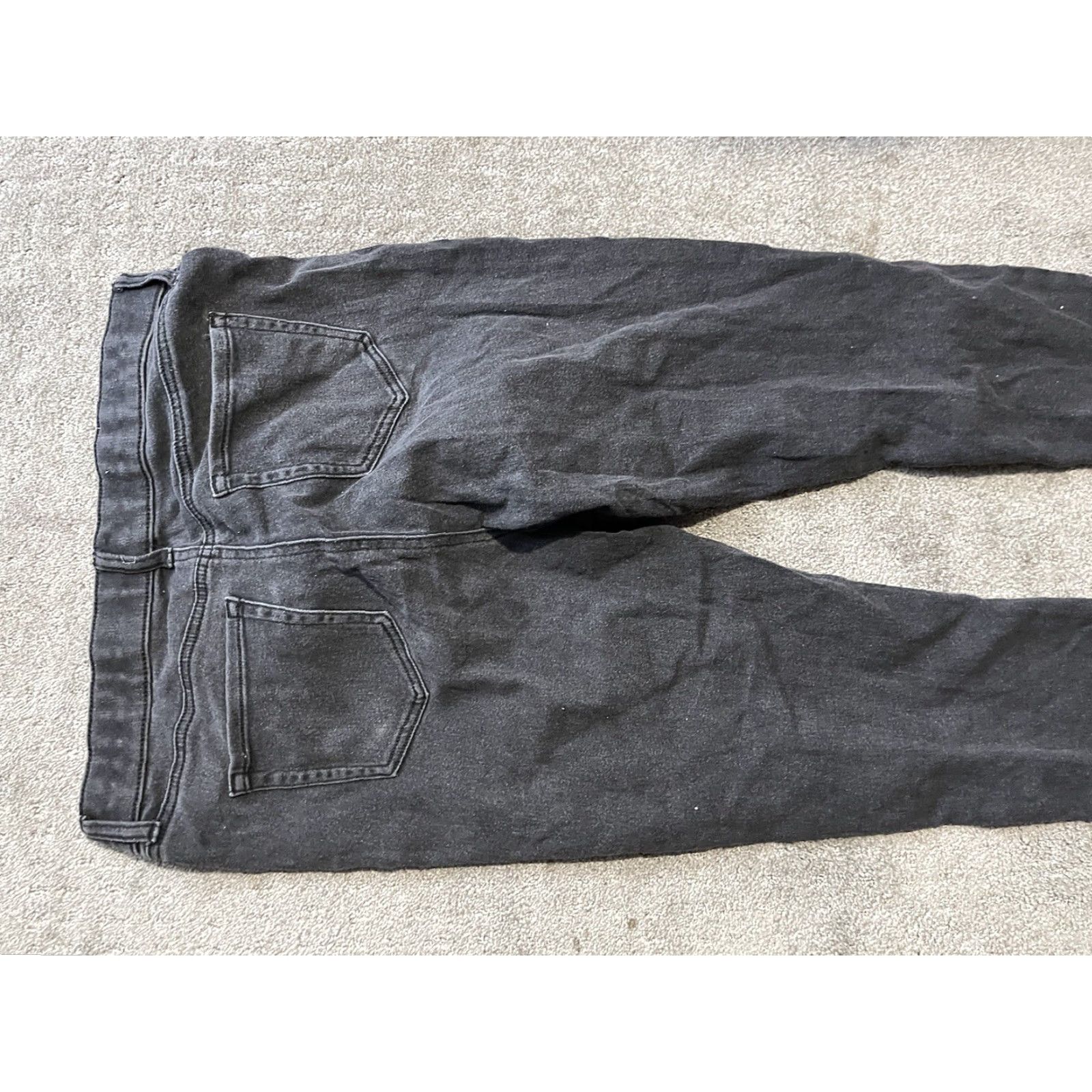 Isaac Mizrahi Isaac Mizrahi Missy Jeans Black Medium High Rise Tapered Leg Slim EUC Size 32" / US 10 / IT 46 - 4 Thumbnail