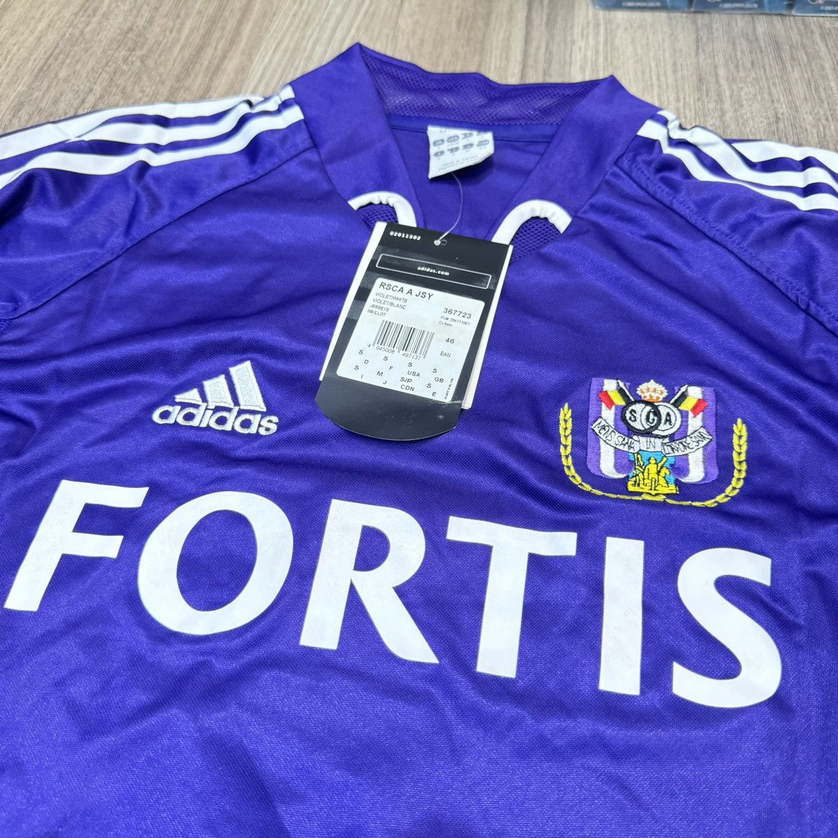 Adidas Anderlecht 03/04 away shirt #3 Deschacht (bnwt) Size US S / EU 44-46 / 1 - 3 Thumbnail