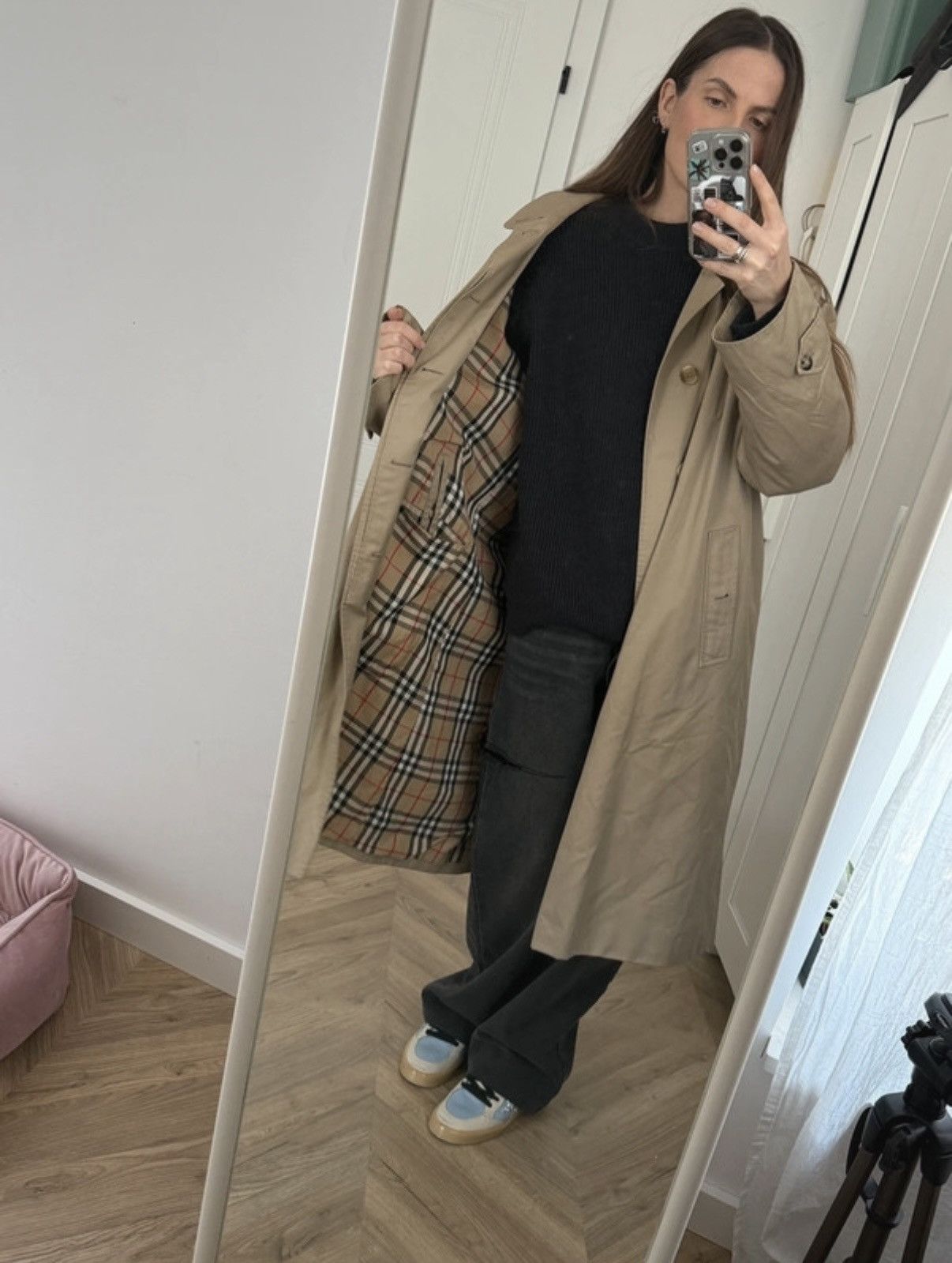 Burberry Barberry vintage coat Size M / US 6-8 / IT 42-44 - 3 Thumbnail