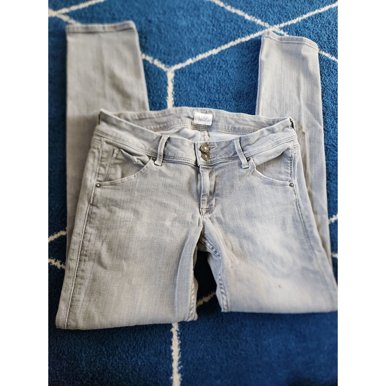 Hudson Hudson Women's Straight Leg Light Wash Western Jeans 28 Size 28" / US 6 / IT 42 - 4 Thumbnail