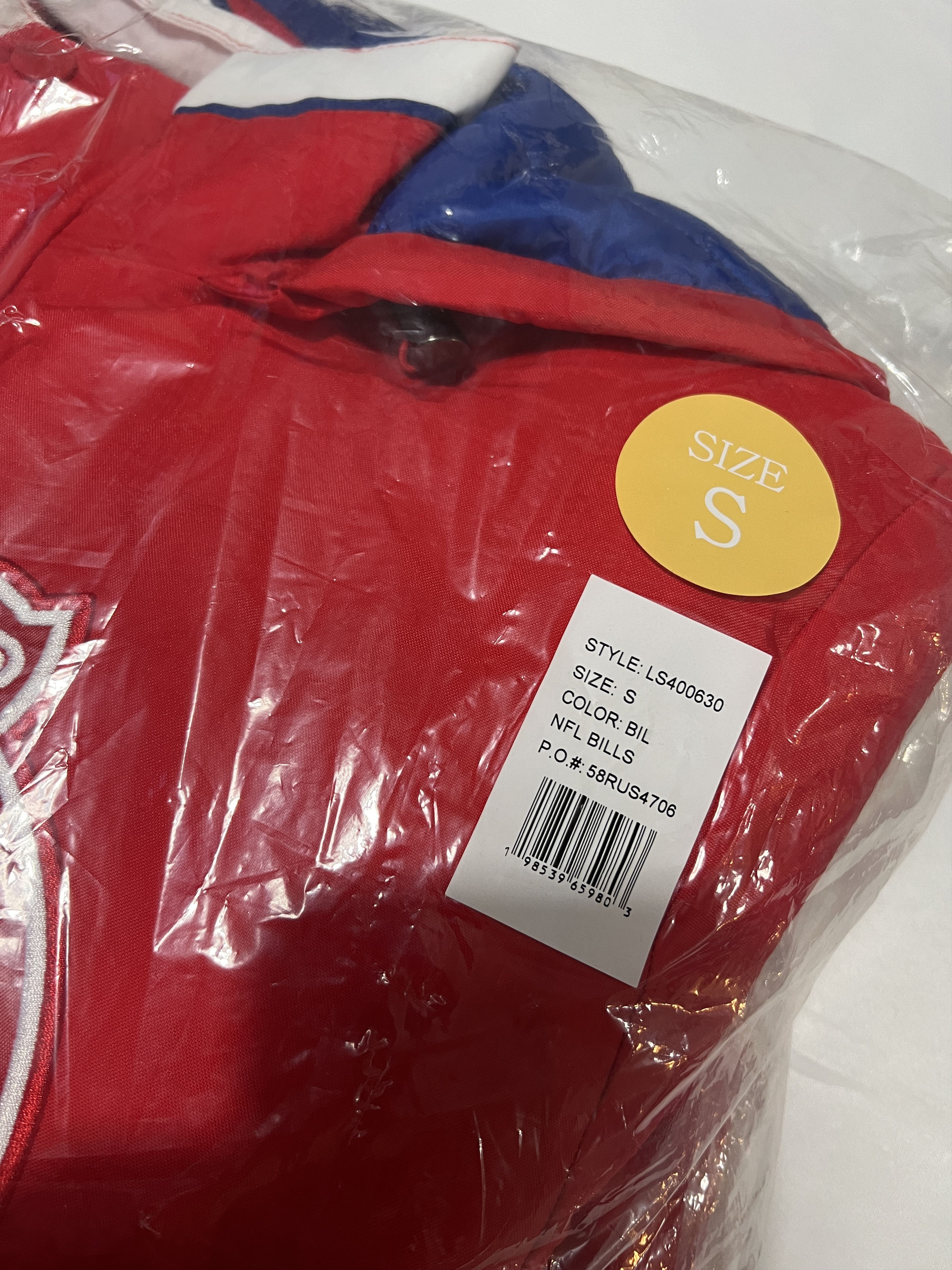 Drake OVO x NFL BUFFALO BILLS STARTER® SIDELINE PUFFER JACKET Size US S / EU 44-46 / 1 - 9 Thumbnail