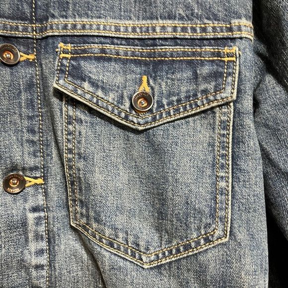 Todd Snyder Todd Snyder Denim Jacket Lined Wool Blend Size L Size US L / EU 52-54 / 3 - 12 Thumbnail
