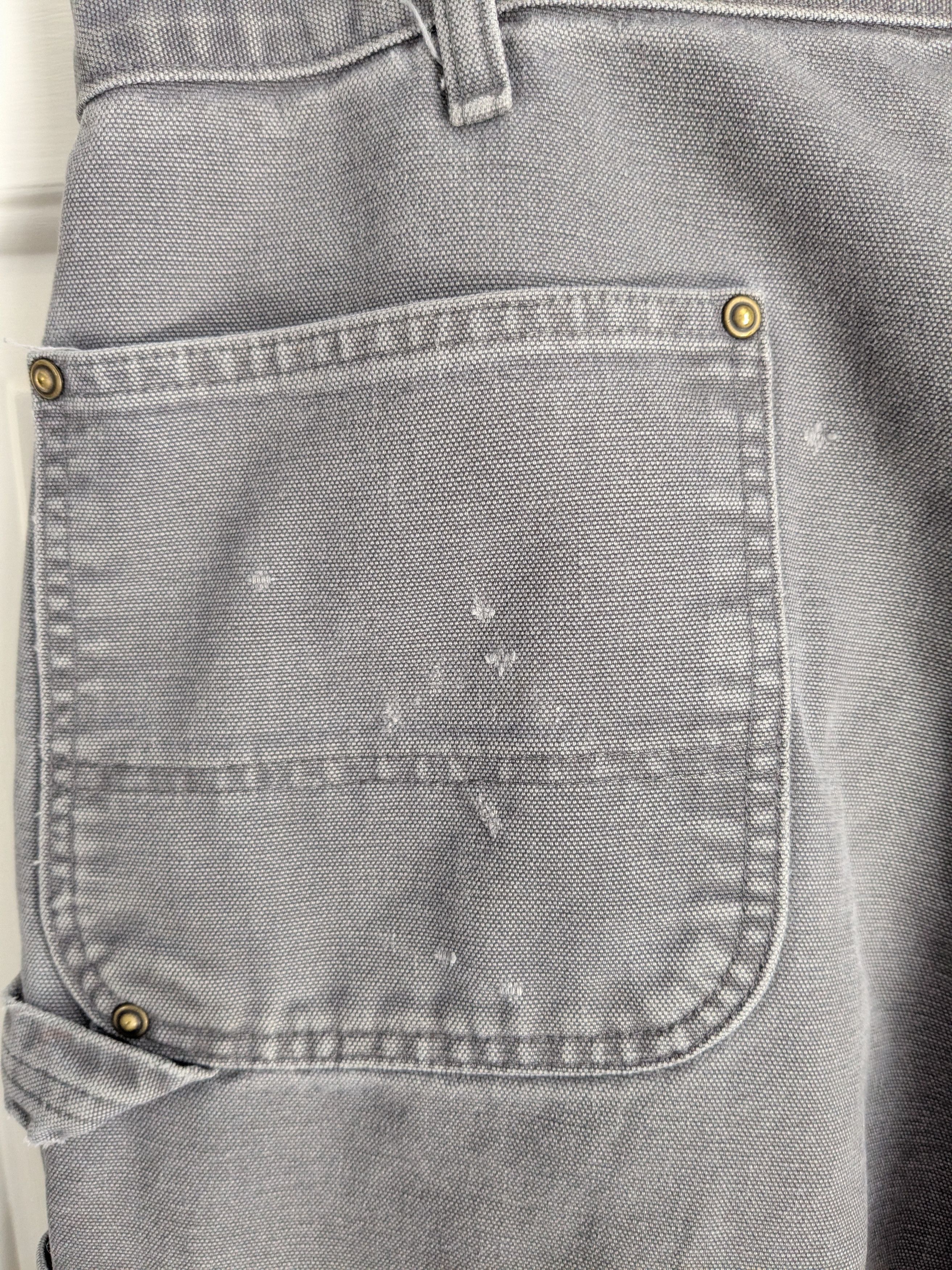 Carhartt Original dungaree fit canvas double knees Size US 36 / EU 52 - 5 Thumbnail