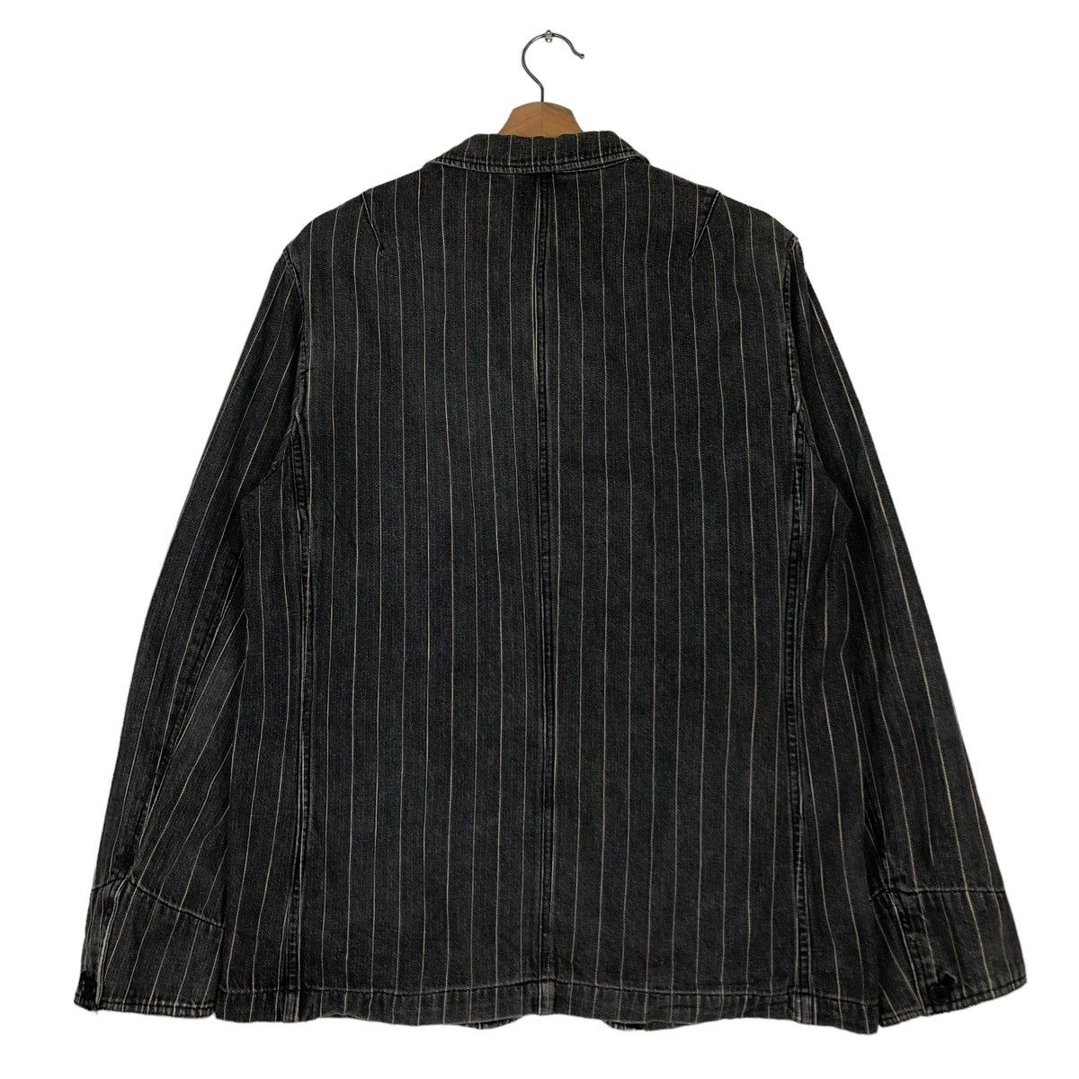 Japanese Brand 🔥Vintage Hickory Chore Jacket Stripe Suggestion Issey Miyake Size US M / EU 48-50 / 2 - 8 Thumbnail