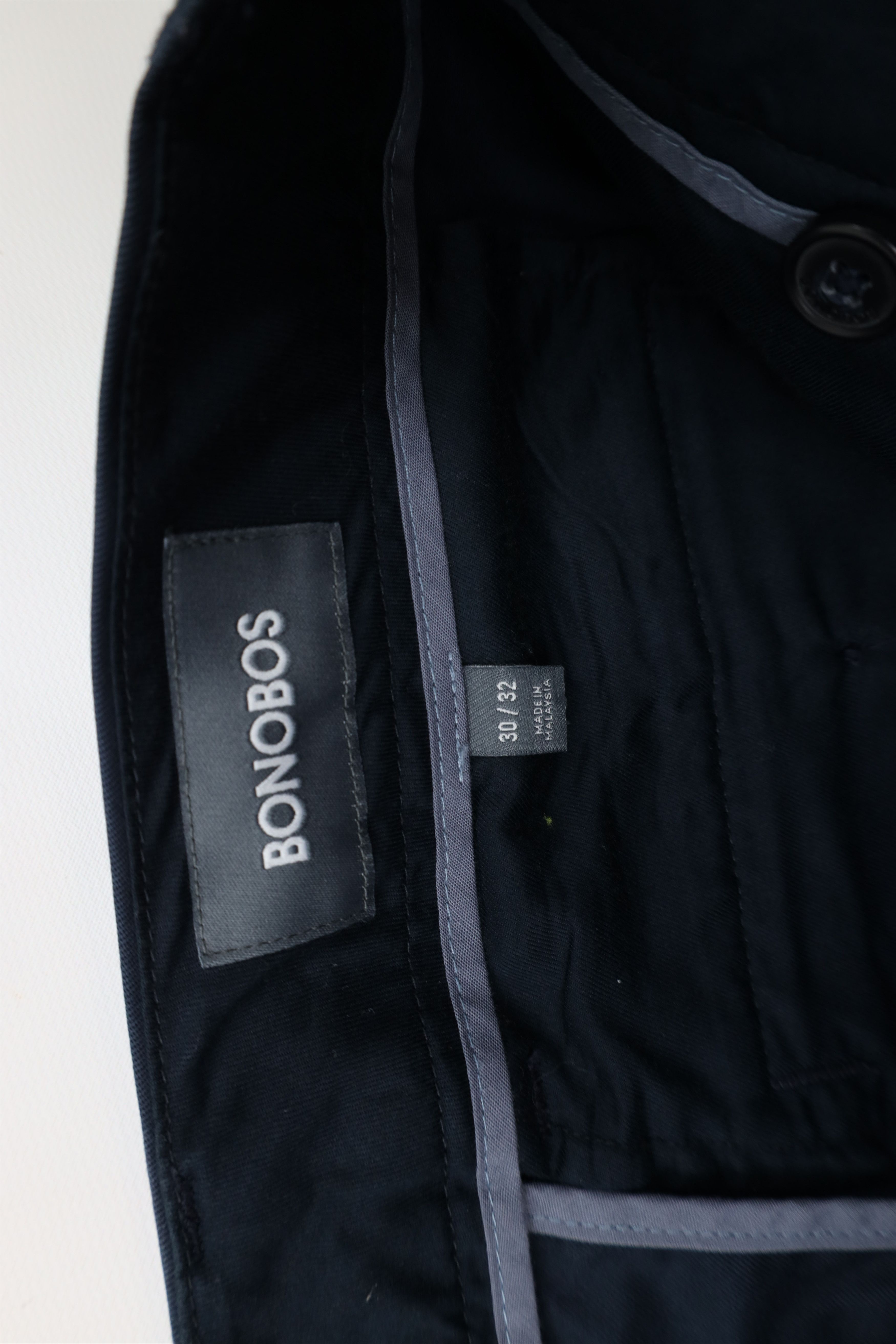 Bonobos Bonobos Slim Fit Stretch Straight Leg Chino Pants Blue Size US 30 / EU 46 - 8 Thumbnail