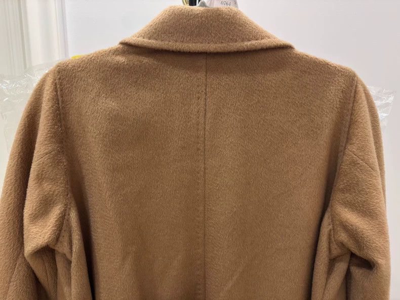 Max Mara Max Mara 100% Camel Hair Water Ripple Size S / US 4 / IT 40 - 4 Thumbnail