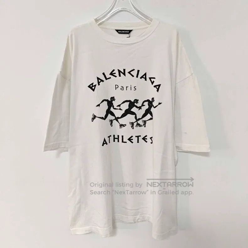 Balenciaga Balenciaga Marathon Short Sleeve Size US M / EU 48-50 / 2 - 1 Thumbnail