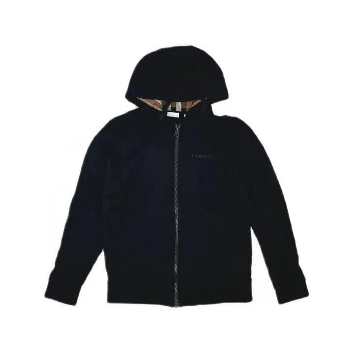 Burberry Burberry Burberry Black Logo Embroidered Hoodie for Men-25 Size US S / EU 44-46 / 1 - 2 Thumbnail