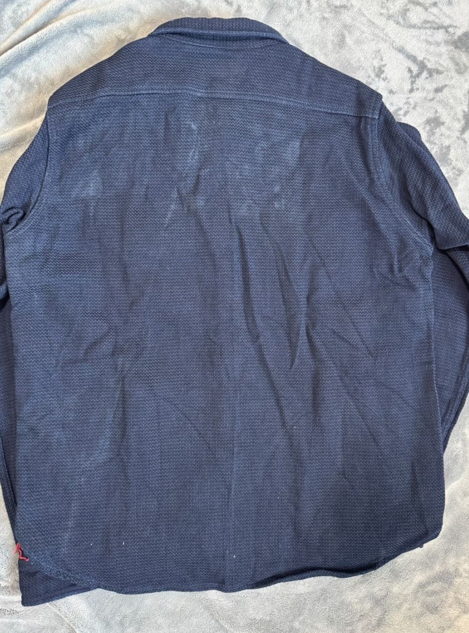 Iron Heart Iron Heart sizeXL laminated indigo denim shirtSulphu Size US XL / EU 56 / 4 - 2 Thumbnail
