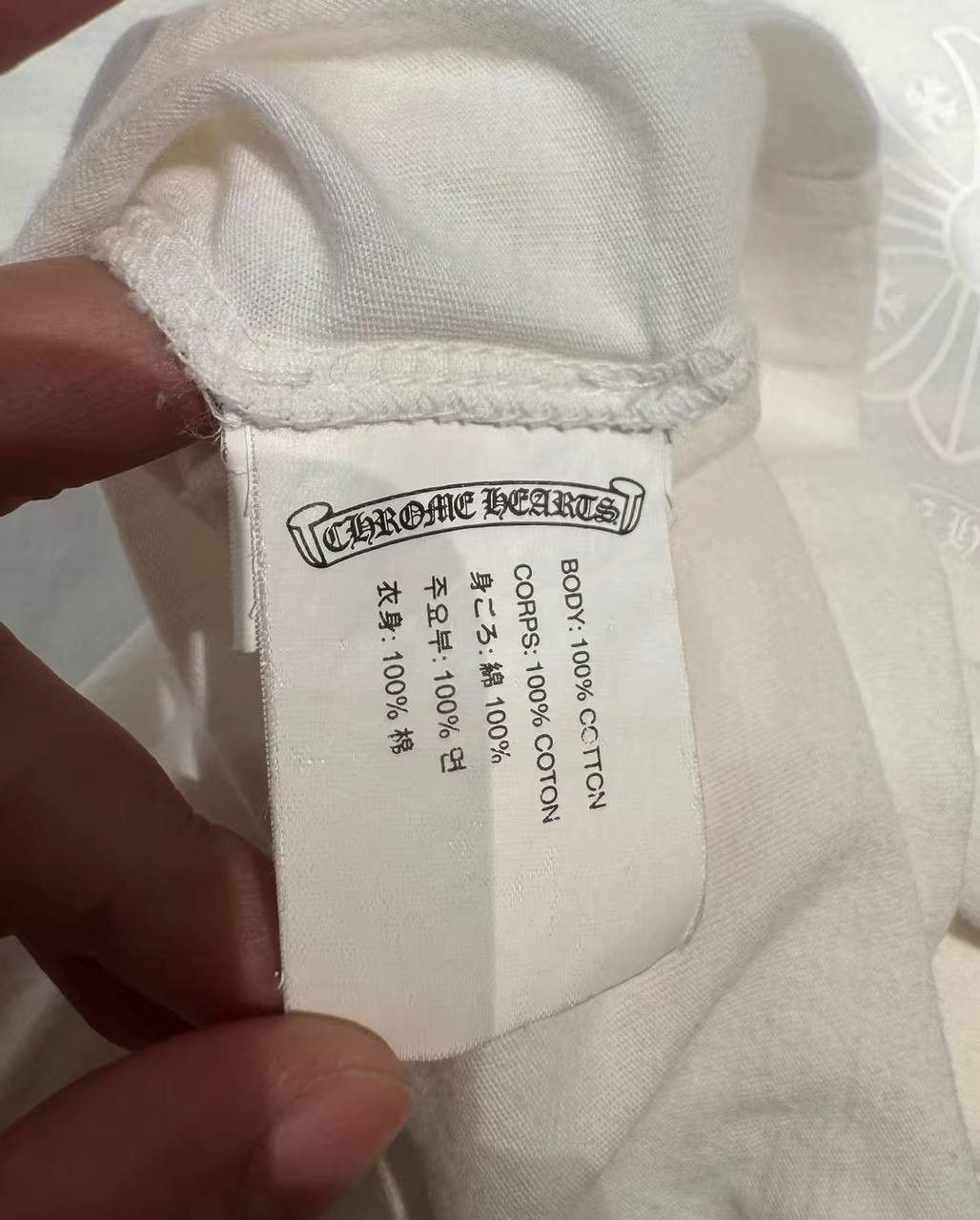 Chrome Hearts Chrome Hearts short-sleeve t-shirt and a large cross Size US XL / EU 56 / 4 - 5 Thumbnail