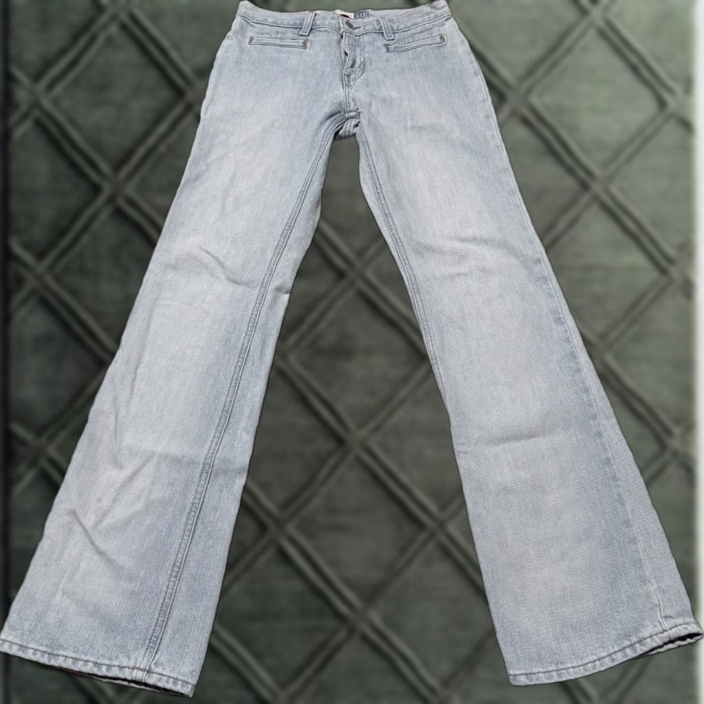 Gap Gap Jeans Women's Light Wash Bootcut 2 Denim 28x30 100% Cotton Blue Pockets Modern Shoes? Size 26" / US 2 / IT 38 - 1 Thumbnail