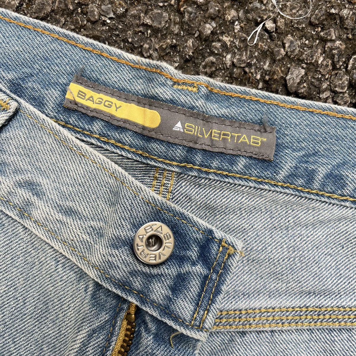 Levi's Levis Silvertab Baggy Jeans Light Blue Denim Carpenter Size US 33 - 7 Thumbnail