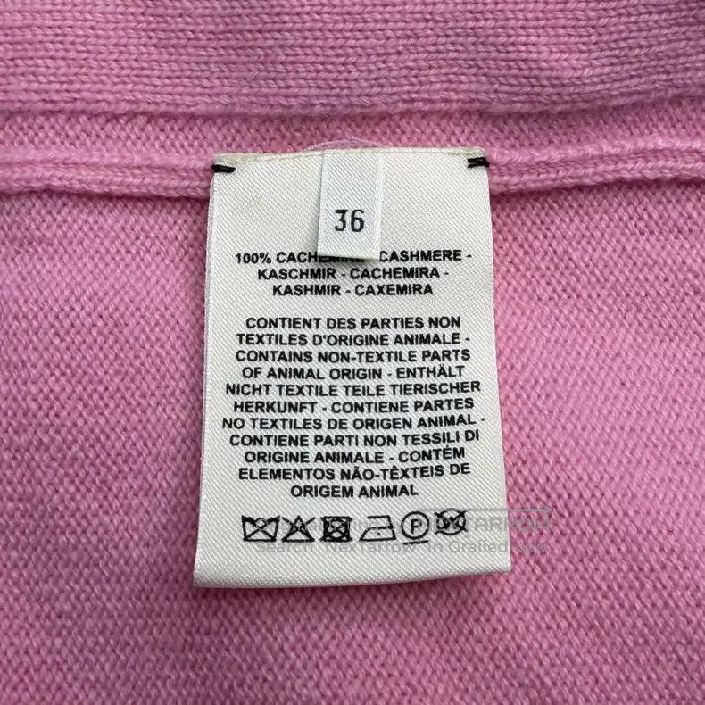 Hermes Hermes Pink Cashmere Long Cardigan Size XS / US 0-2 / IT 36-38 - 6 Thumbnail