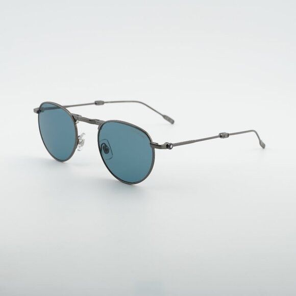 Montblanc Montblanc MB0280S 002 Sunglasses Grey Square Frame Size ONE SIZE - 1 Thumbnail