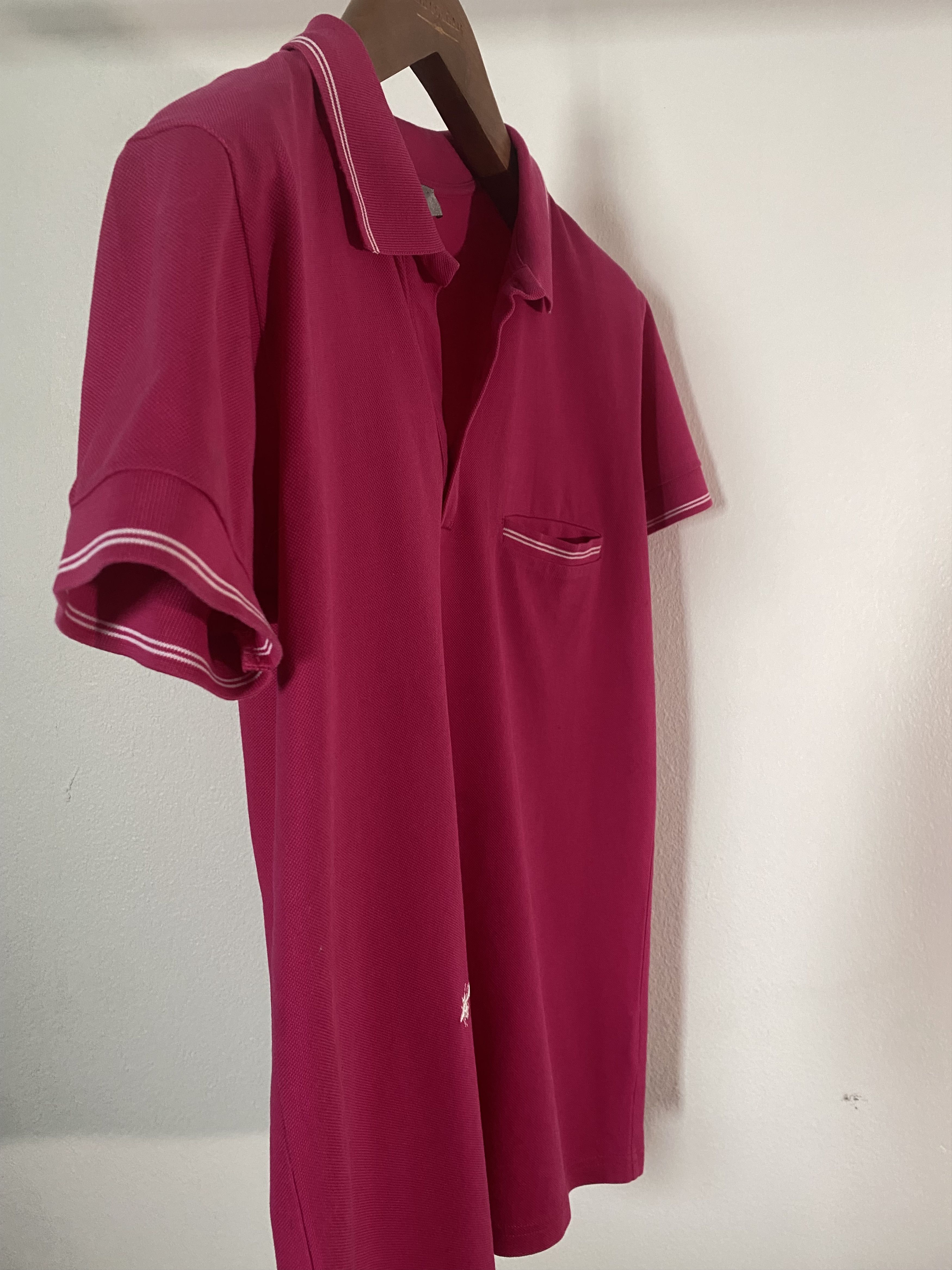 Dior Homme by KVA 2009 Pink Polo Bee Embroidered, view 2