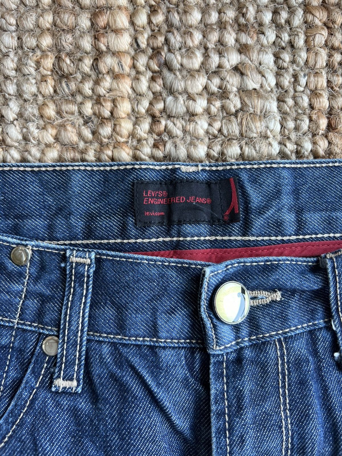 Levi's Vintage Levis Engineered Twisted Jeans Tag W34 Actual 34x30 Size US 34 / EU 50 - 3 Thumbnail