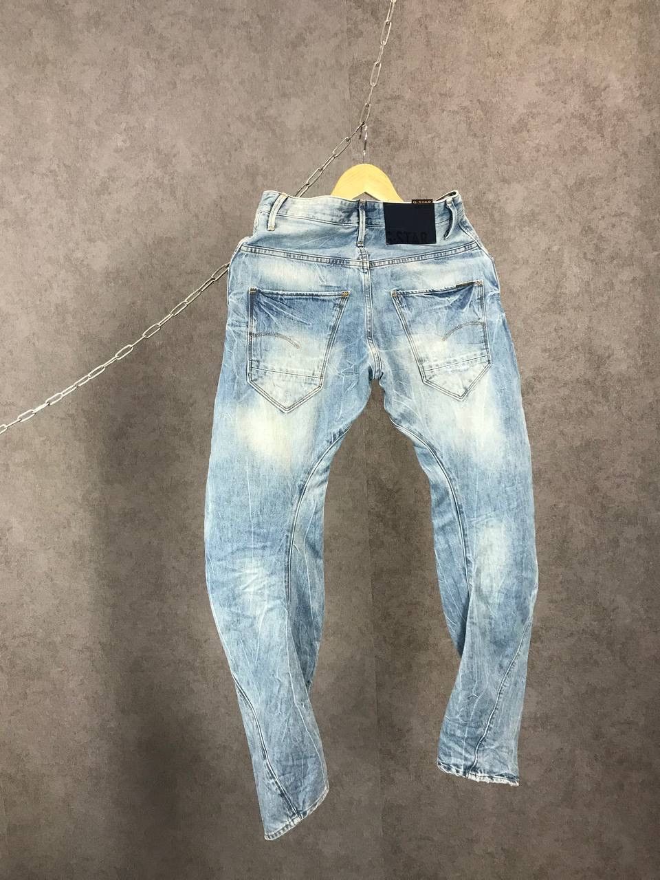 G-Star G Star Raw distressed denim jeans Size US 28 / EU 44 - 6 Thumbnail