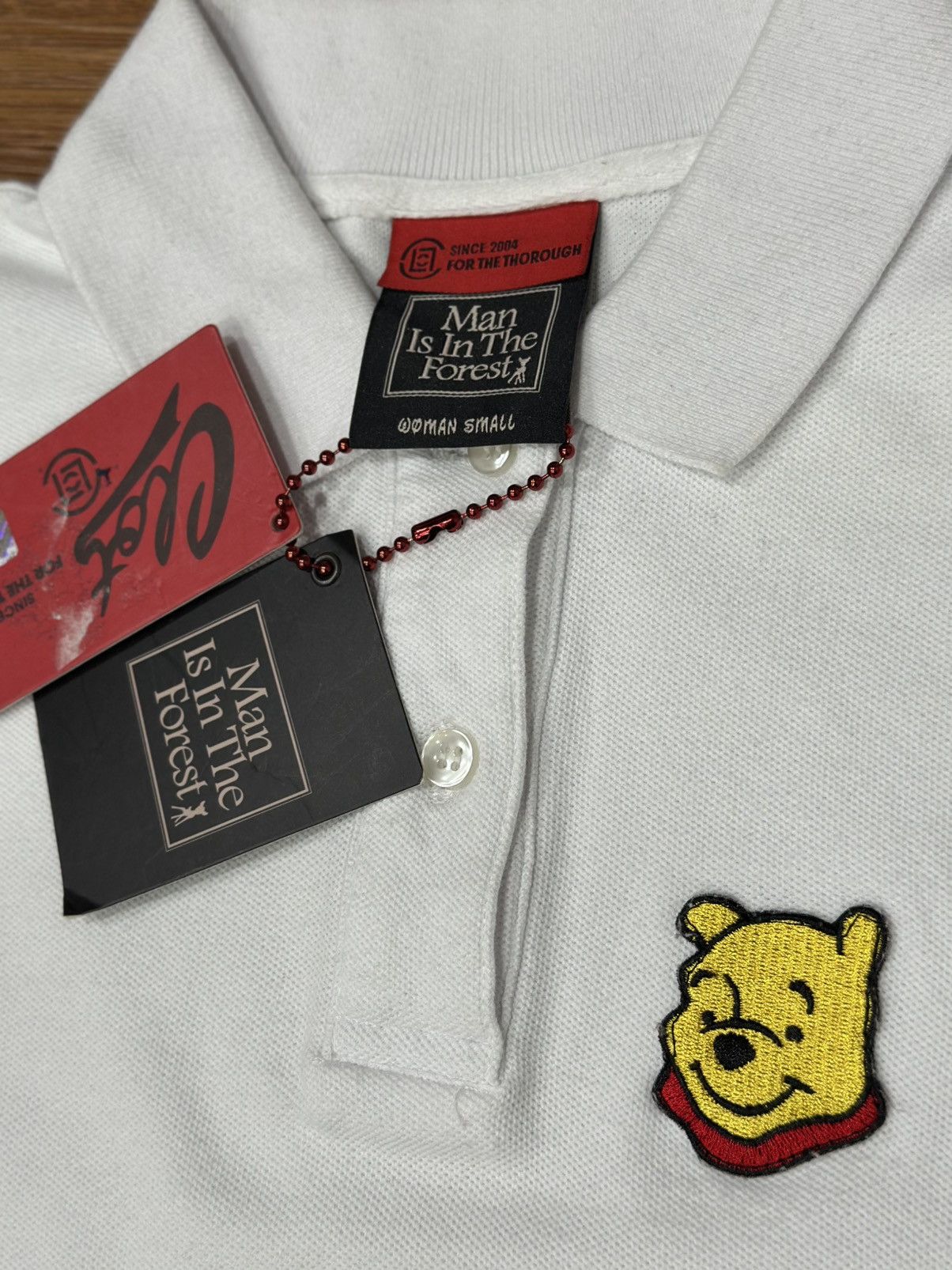 CLOT Clot x Disney Winnie-the-Pooh Women’s Polo Shirt Size S / US 4 / IT 40 - 2 Thumbnail