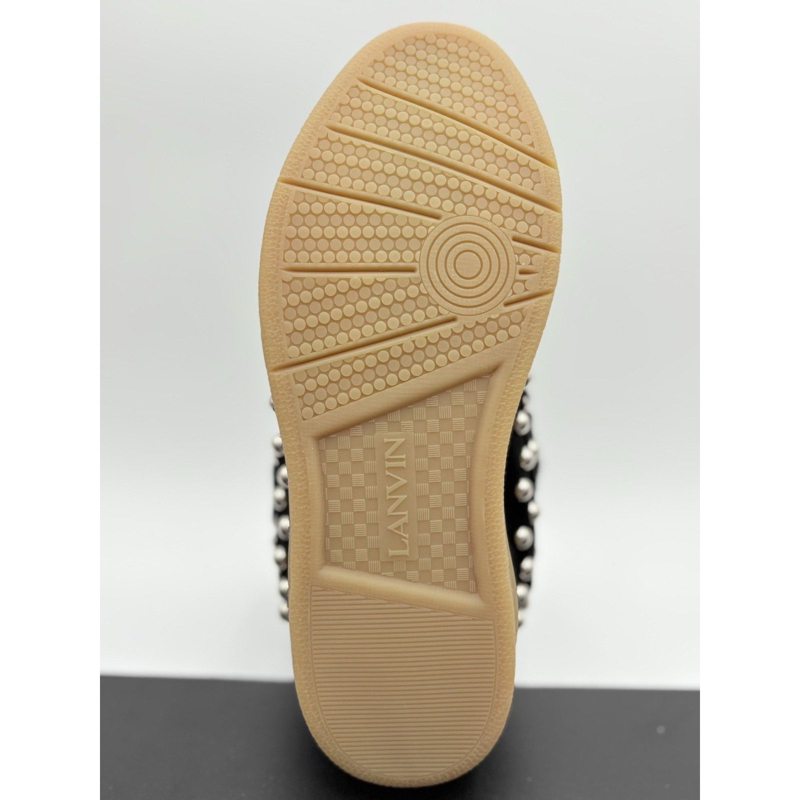 Lanvin Lanvin Studded Curb Sneaker ' Black ' | NEW! Size US 11 / EU 44 - 7 Thumbnail