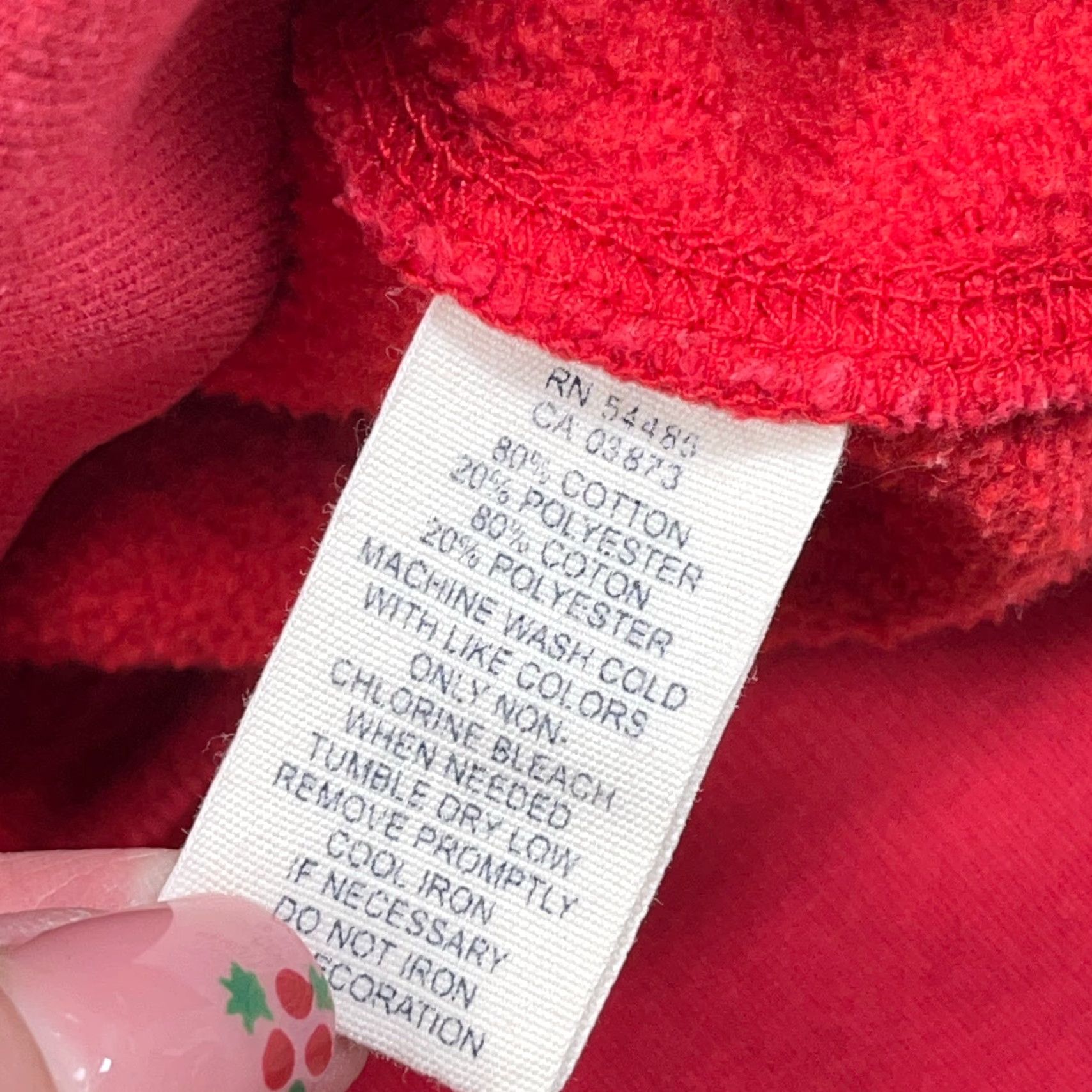 American Eagle Outfitters VINTAGE American Eagle Outfitters Hoodie Women M Red Faded Spell Out AE77 2000s A8 Size M / US 6-8 / IT 42-44 - 6 Thumbnail