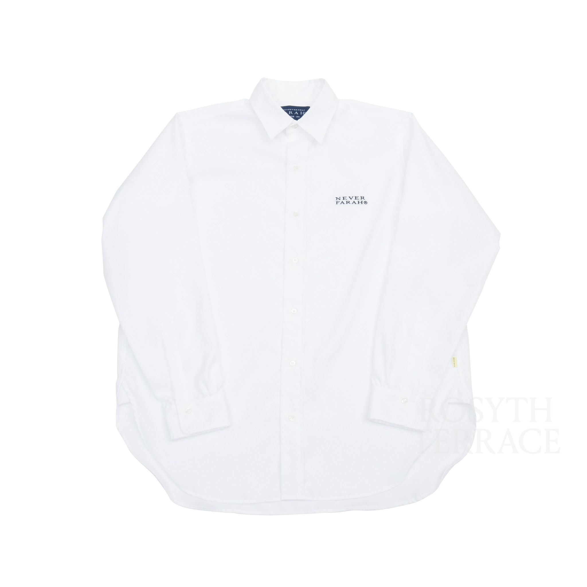 Farah × thisisneverthat 【thisisneverthat x FARAH JAPAN / CLASSIC SHIRT WHITE / L】 Size US L / EU 52-54 / 3 - 1 Thumbnail