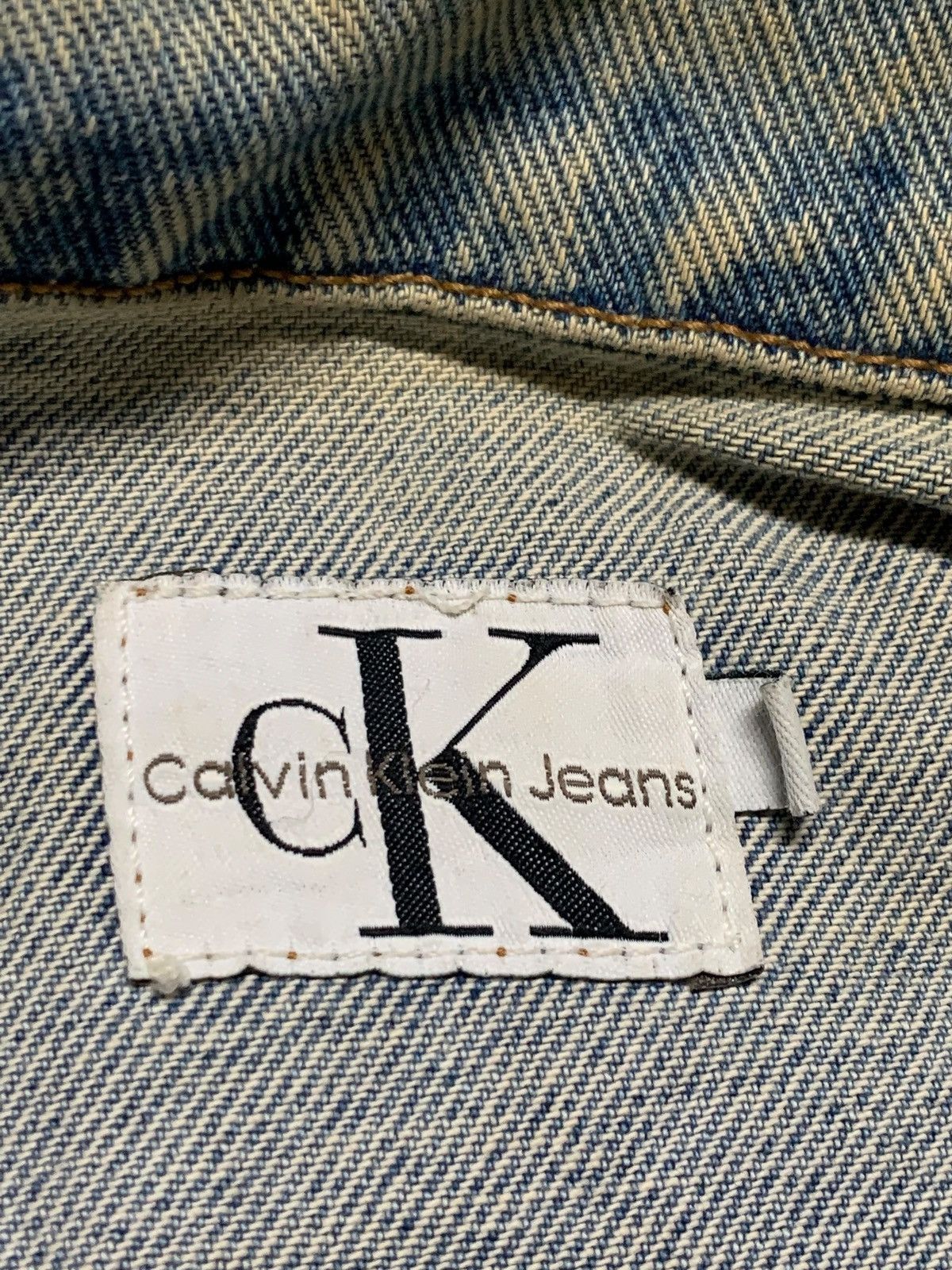 Calvin Klein Vintage Calvin Klein Denim Jacket Size US L / EU 52-54 / 3 - 15 Thumbnail