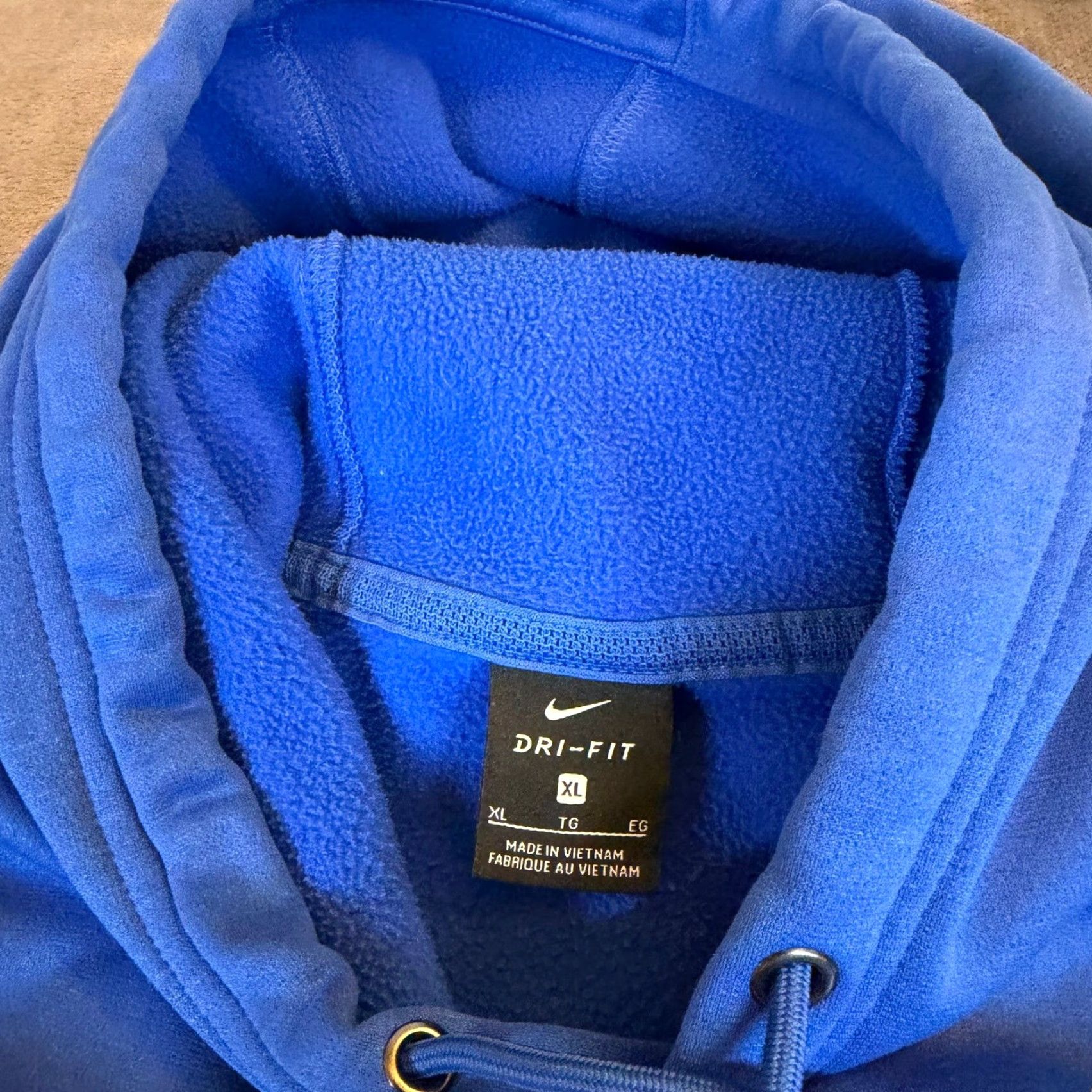 Nike Nike Duke Blue Devils Dri-FIT Colorblock Hoodie Blue Black On-Field Mens XL Size US XL / EU 56 / 4 - 3 Thumbnail