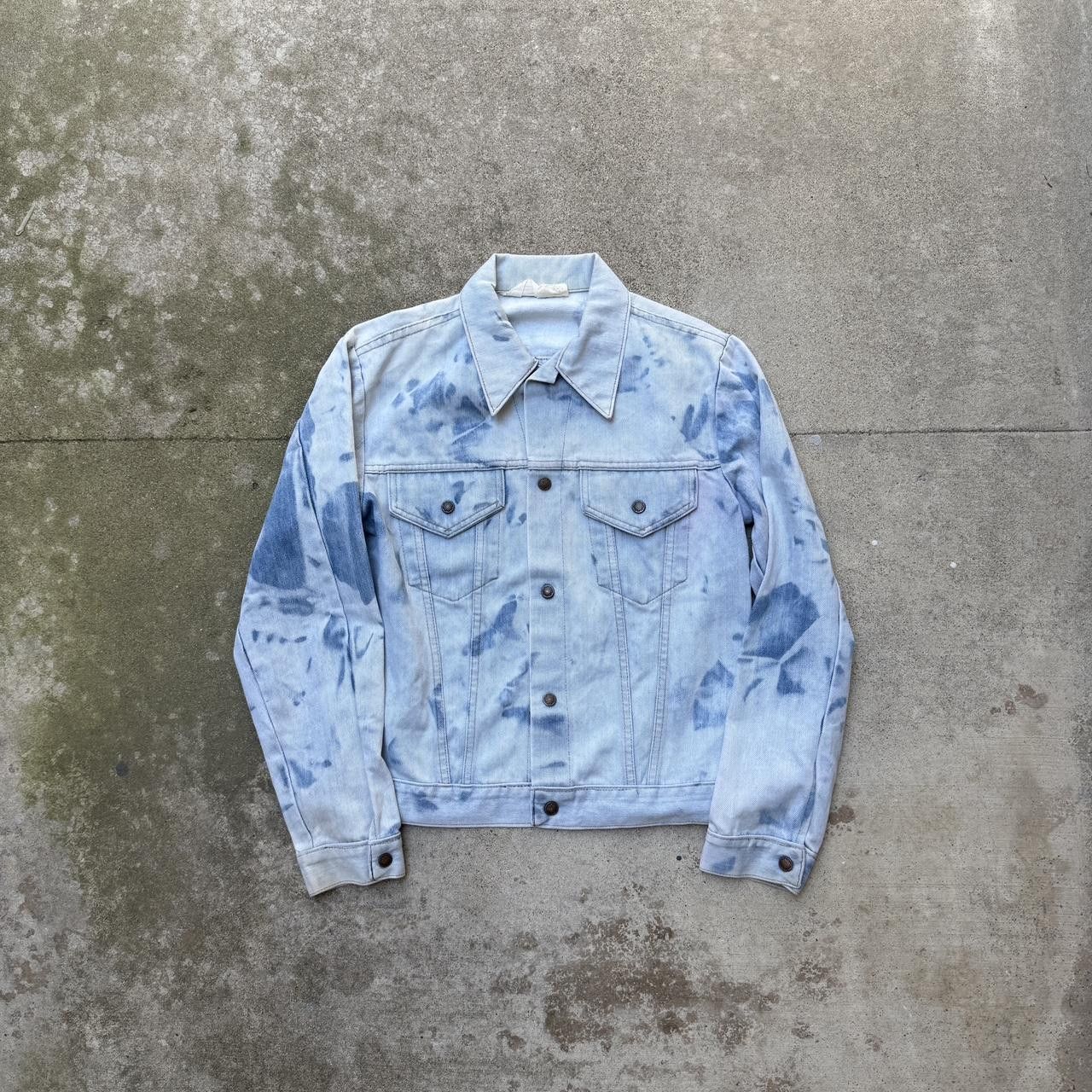 JCPenney vintage jcpenney denim jean jacket tie dye acid bleach Size US M / EU 48-50 / 2 - 1 Thumbnail
