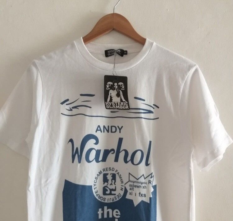 Andy Warhol × Hysteric Glamour × Japanese Brand Hysteric Glamour Andy Warhol Tshirt Size US M / EU 48-50 / 2 - 3 Thumbnail