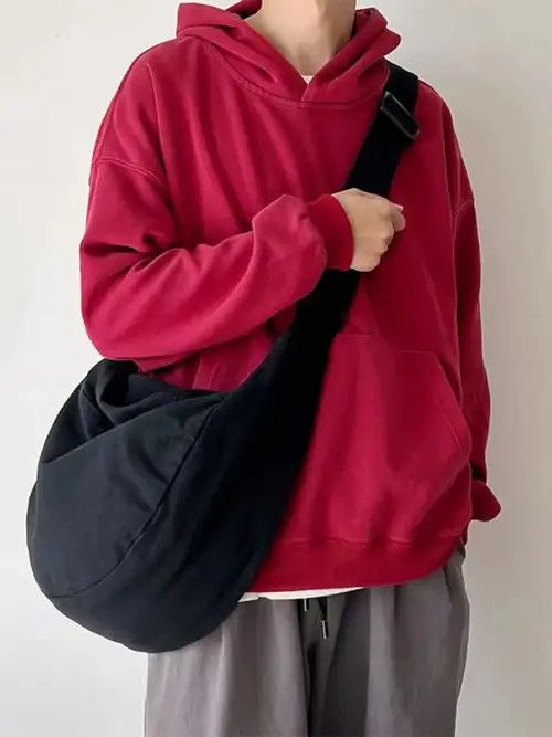 Japanese Brand Black canvas shoulder bag Size ONE SIZE - 2 Thumbnail