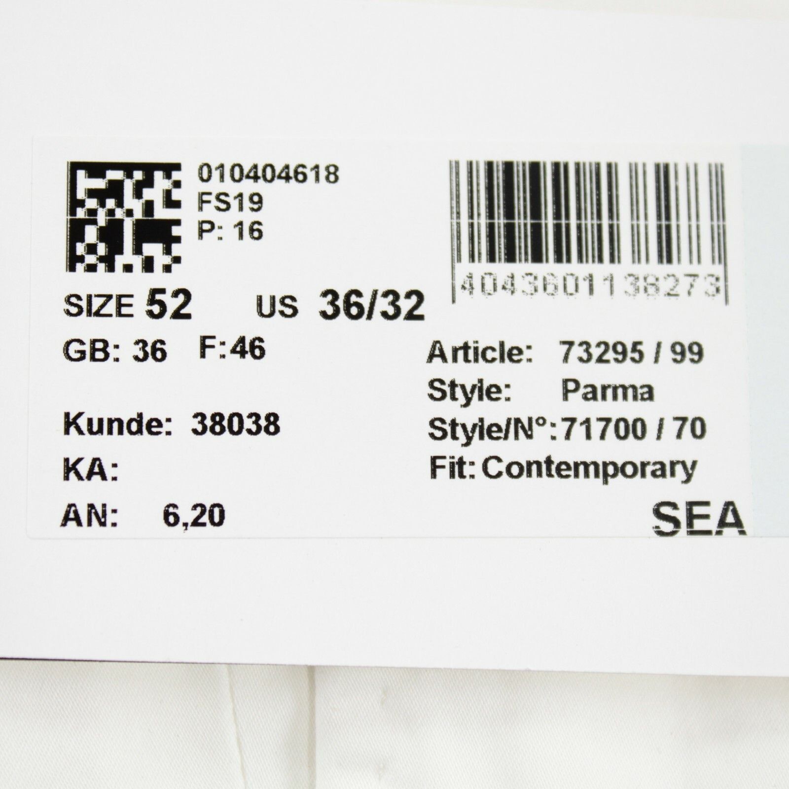 Hiltl Hiltl New with tags Chino Size 36 US In White Size US 36 / EU 52 - 3 Thumbnail