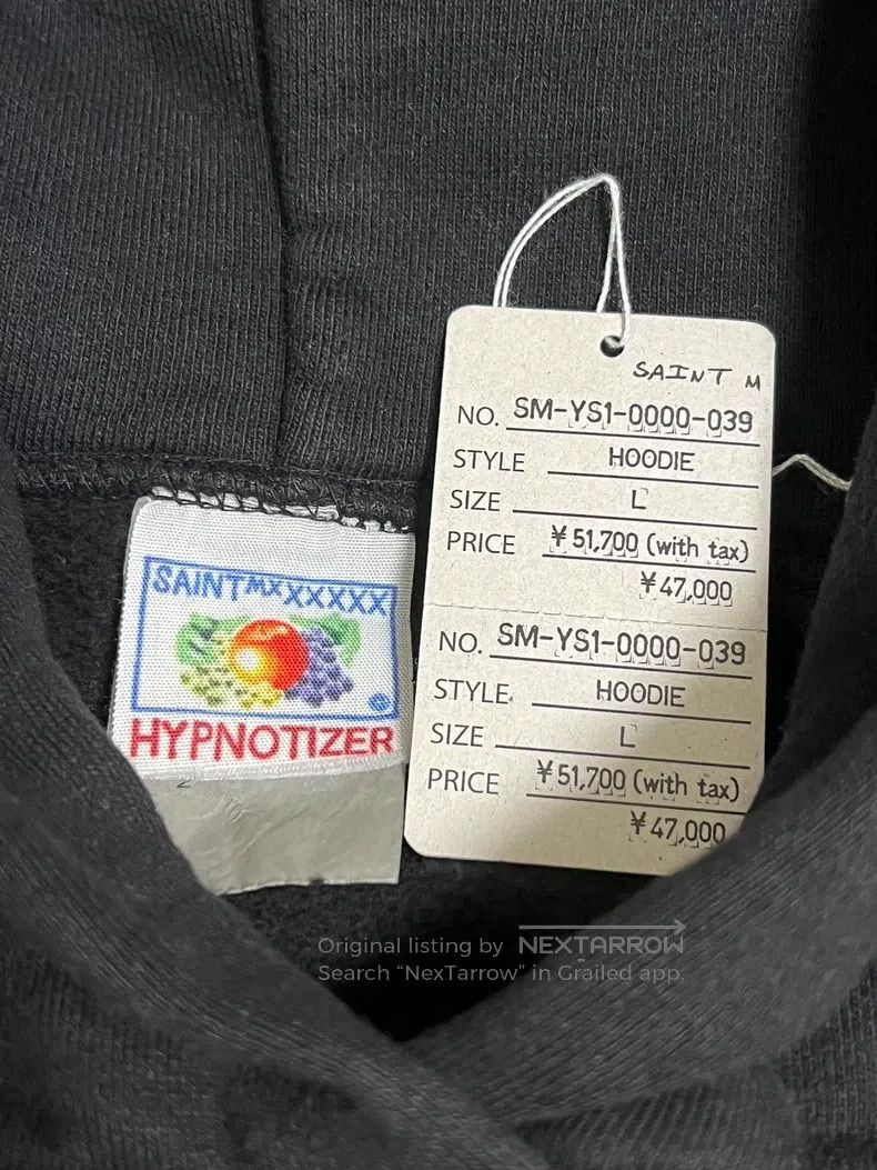 Saint Michael Saint Michael Logo loose hoodie Size US L / EU 52-54 / 3 - 8 Thumbnail