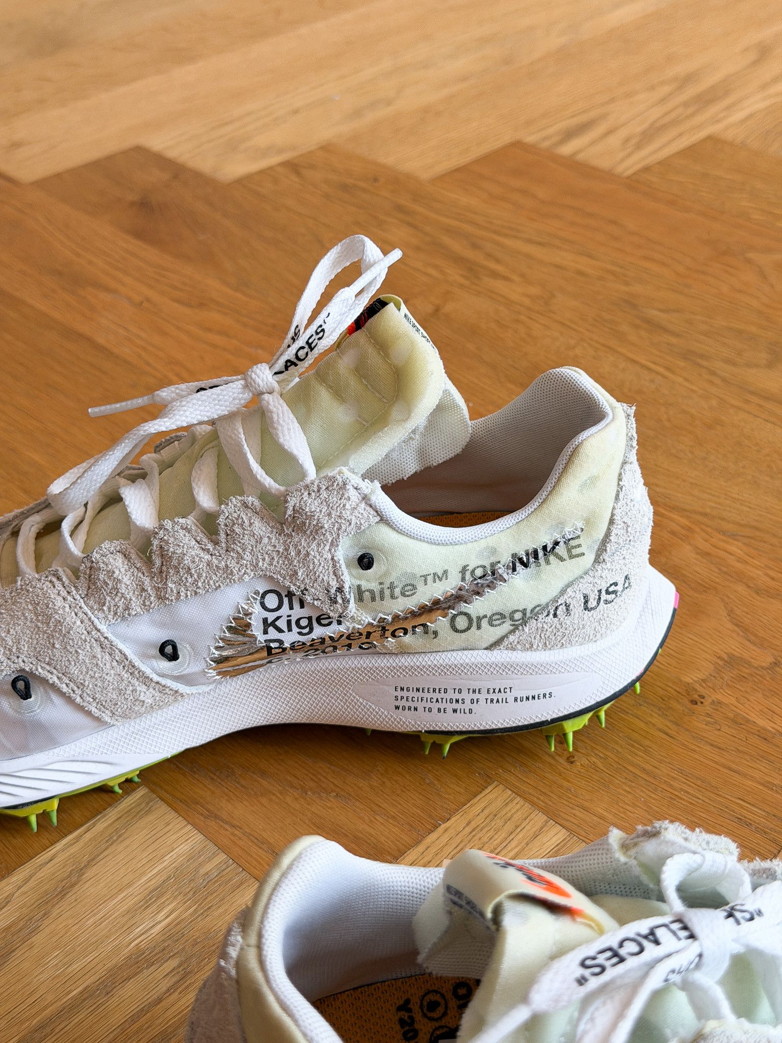 Nike × Off-White Nike Zoom Terra Kiger 5/ Off-white Size US 11 / EU 44 - 2 Thumbnail