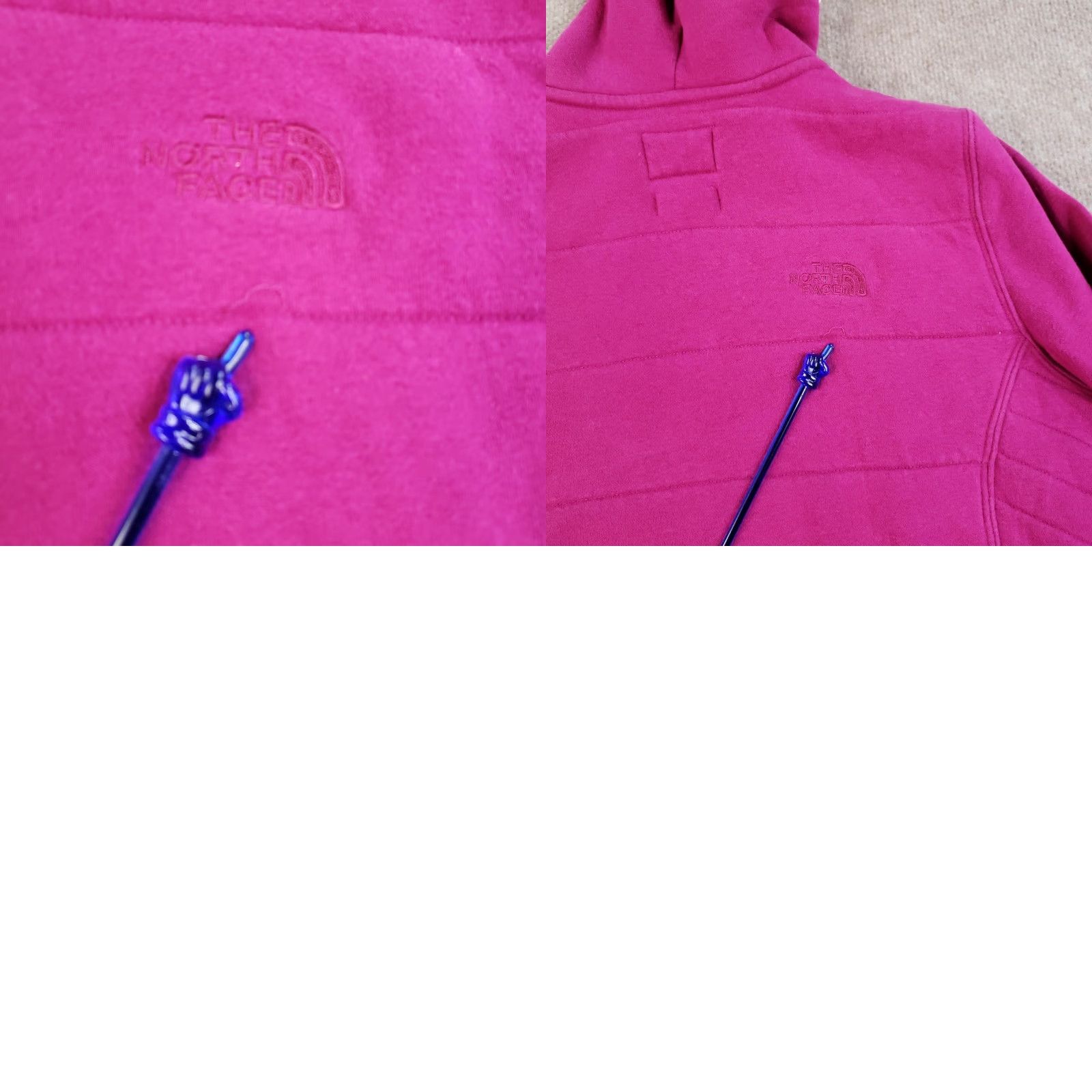 The North Face The North Face Hoodie Womens Medium Pink Full Zip Sherpa Lined Hooded Jacket Size M / US 6-8 / IT 42-44 - 9 Thumbnail