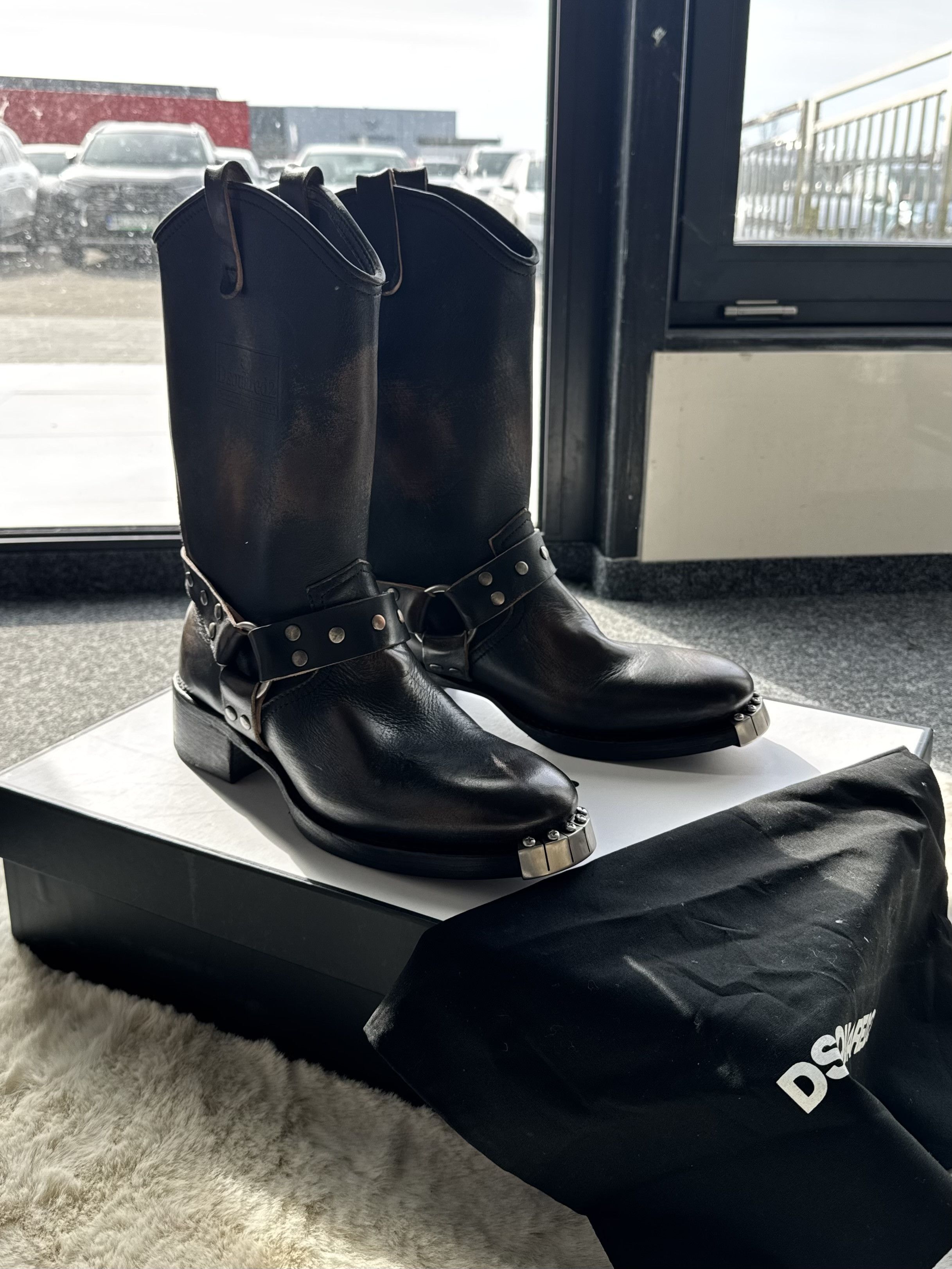 Dsquared2 Dsquared leather brown cowboy boots 44 Size US 11 / EU 44 - 10 Thumbnail