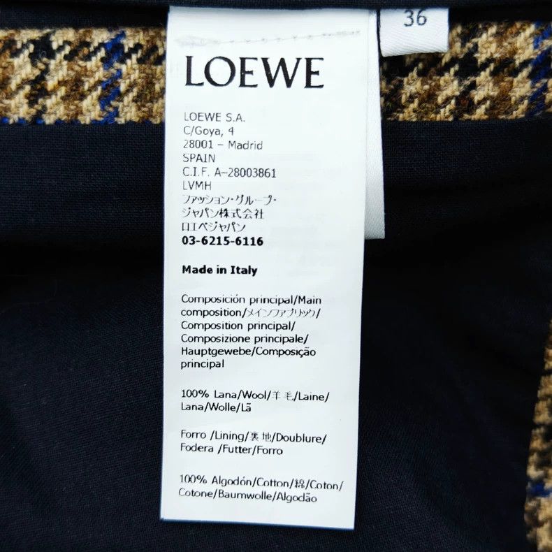 Loewe LOEWE Wool tweed jacket Size XS / US 0-2 / IT 36-38 - 5 Thumbnail