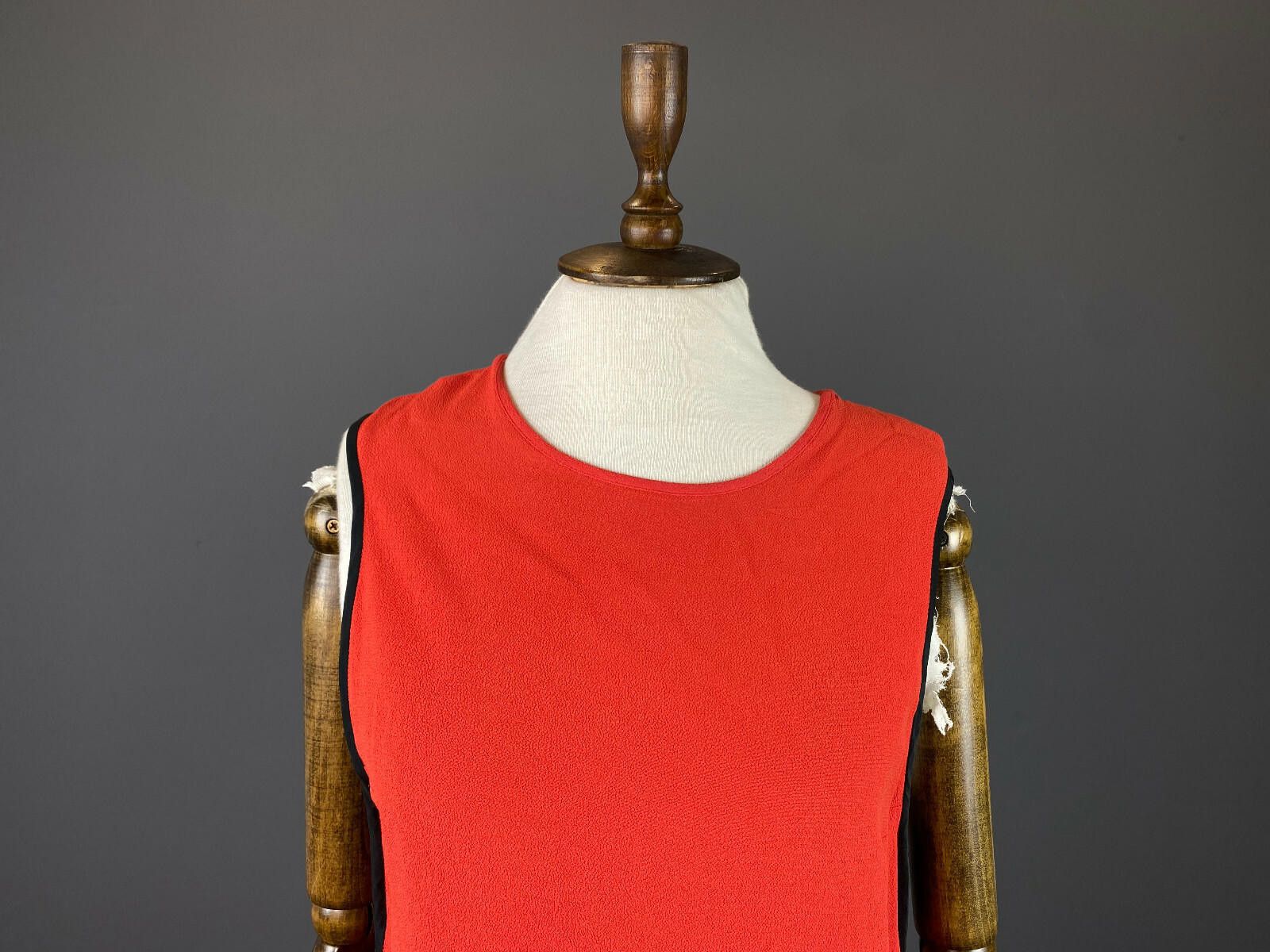 Sandro Sandro Paris Red Viscose Summer Tank Midi Dress Size 3 Size M / US 6-8 / IT 42-44 - 2 Thumbnail