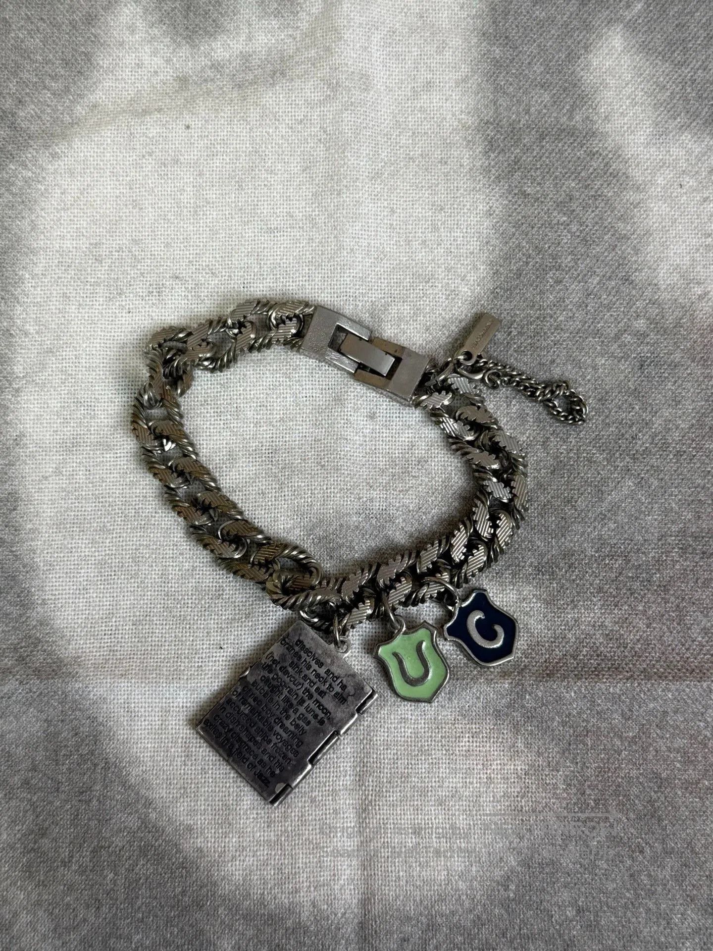 Undercover UNDERCOVER Neoboy Poetry Bracelet. Size ONE SIZE - 1 Thumbnail