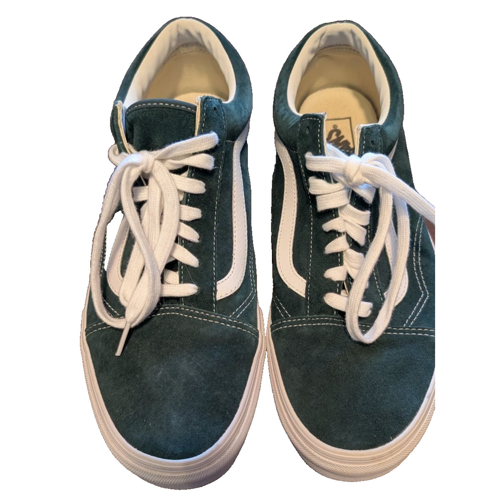 Vans VANS Old Skool Skate Shoes Suede Jungle Green Sneakers 12 Size US 12 / EU 45 - 1 Thumbnail