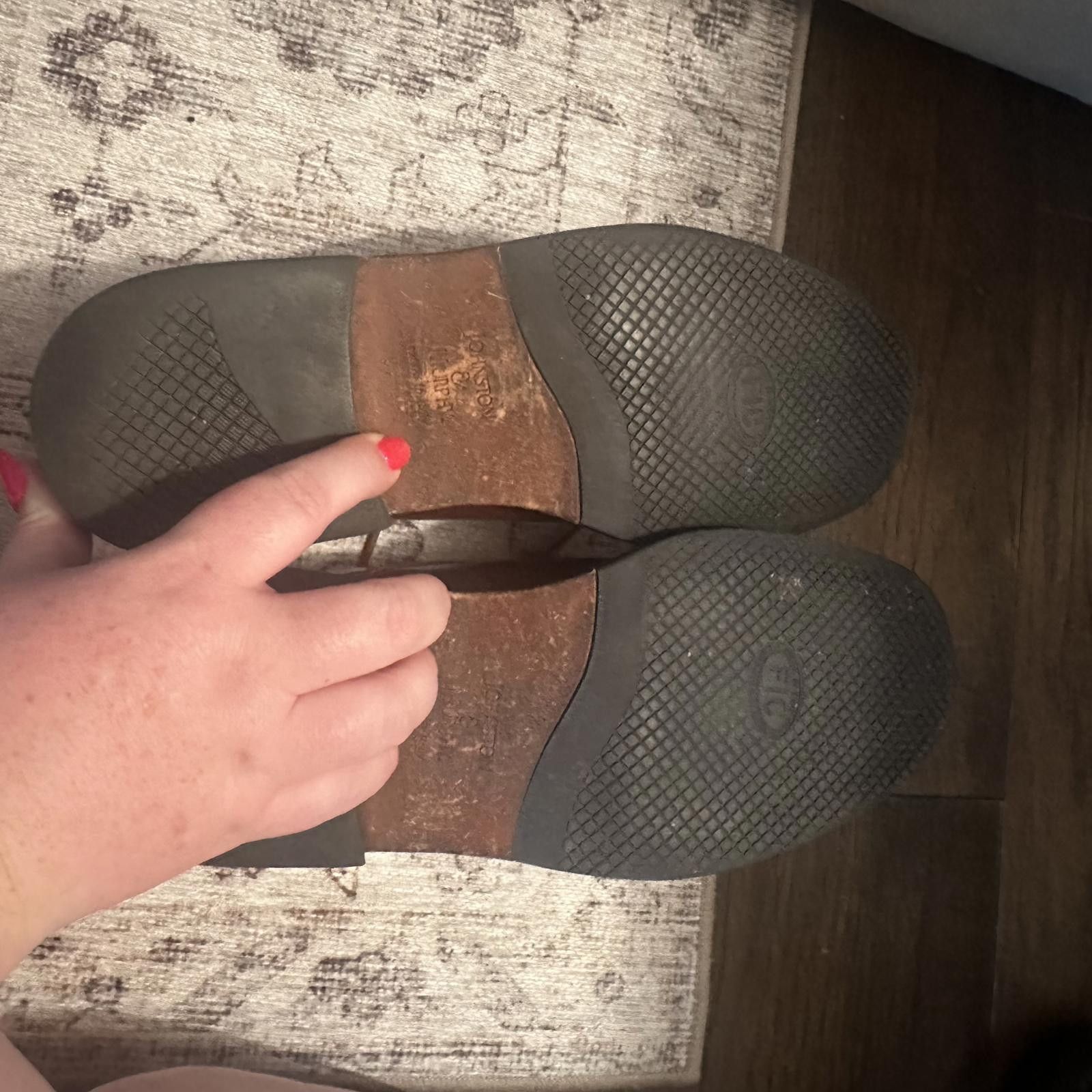 Johnston & Murphy Johnston & Murphy Brown Leather Dress Shoes Size US 9.5 / EU 42-43 - 4 Thumbnail