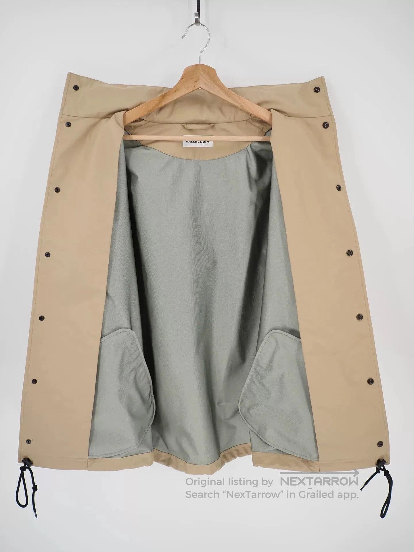 Balenciaga balenciaga khaki oversized jacket. Size US XS / EU 42 / 0 - 6 Thumbnail
